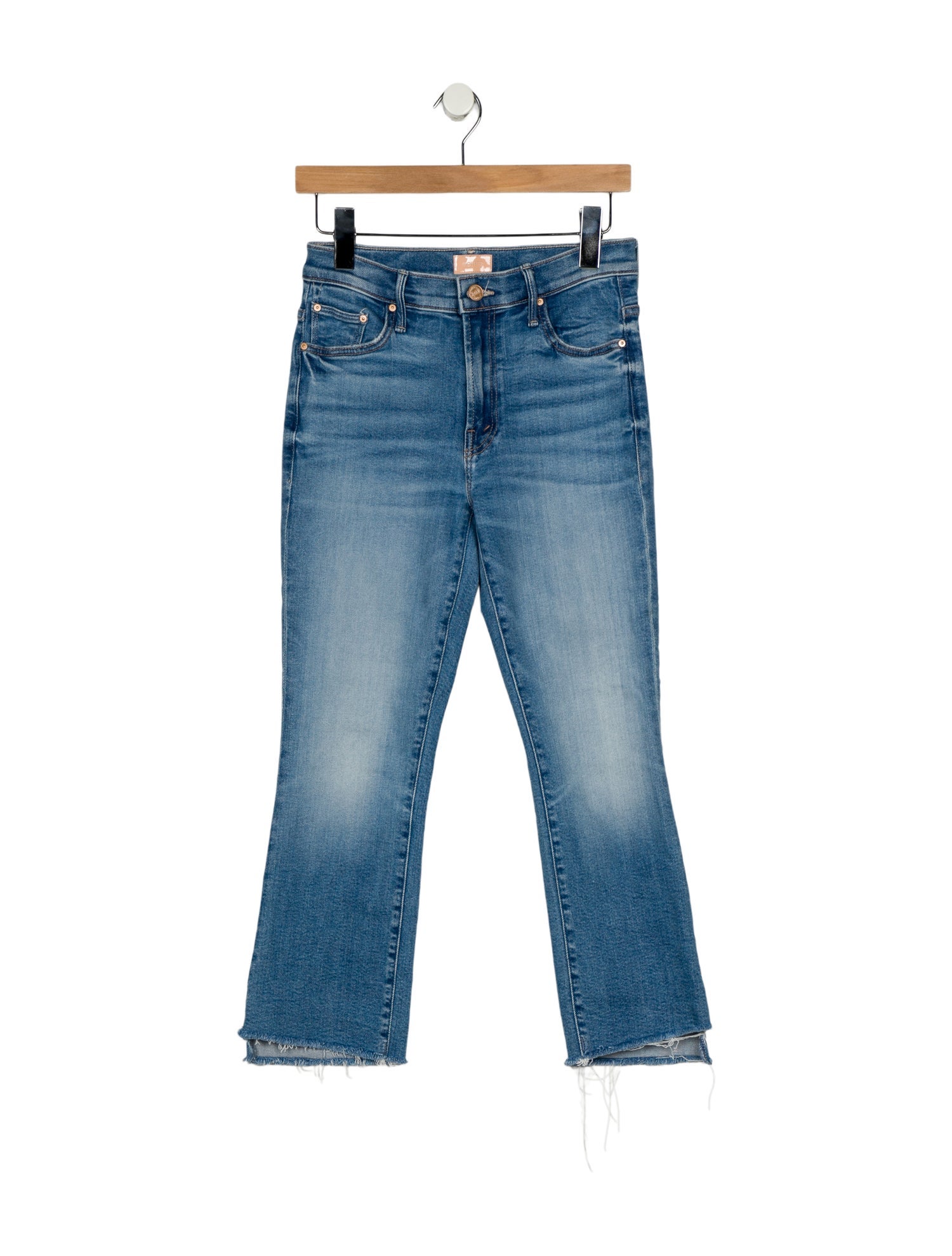 Mother Low-Rise Straight Leg Jeans