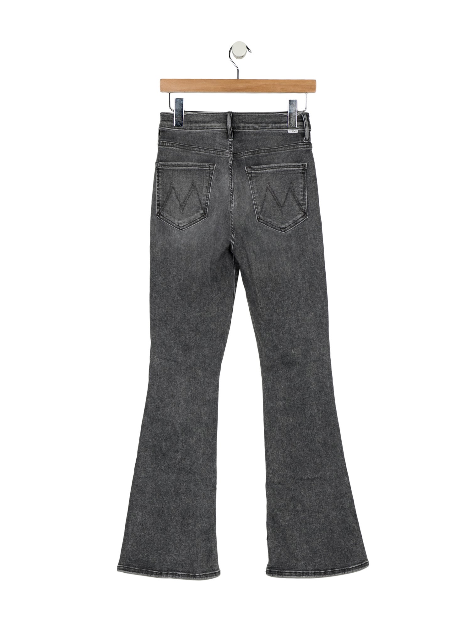 Mother Mid-Rise Wide Leg Jeans
