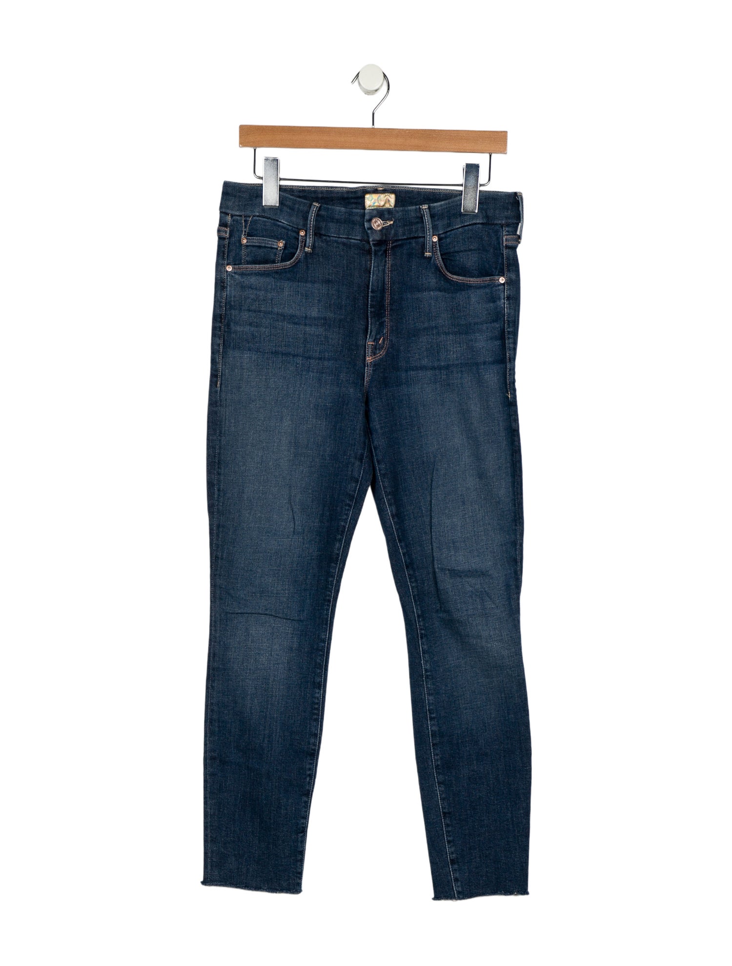 Mother High-Rise Straight Leg Jeans