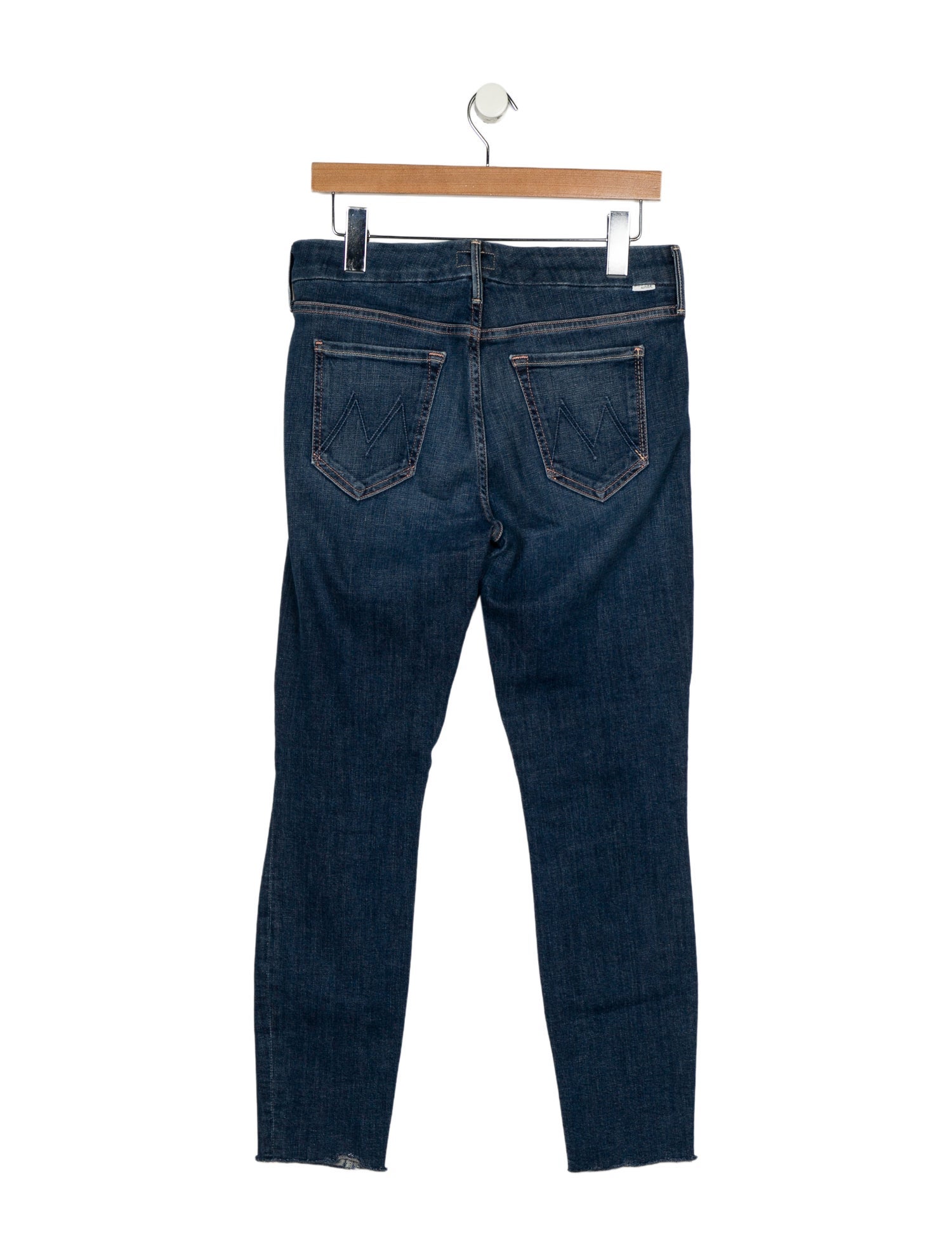 Mother High-Rise Straight Leg Jeans