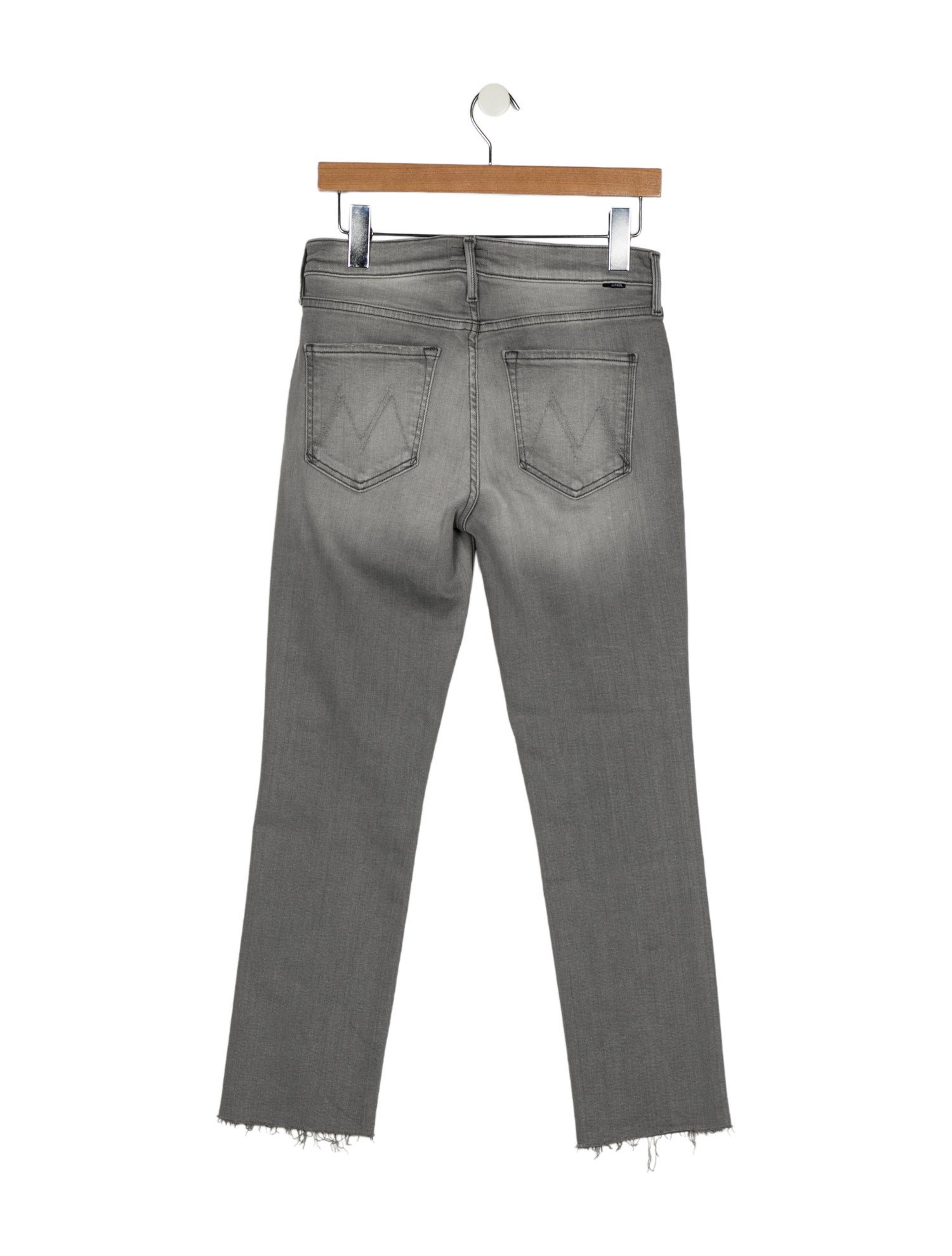Mother Mid-Rise Straight Leg Jeans