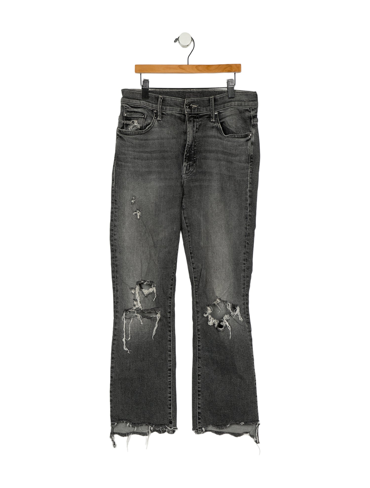 Mother High-Rise Straight Leg Jeans
