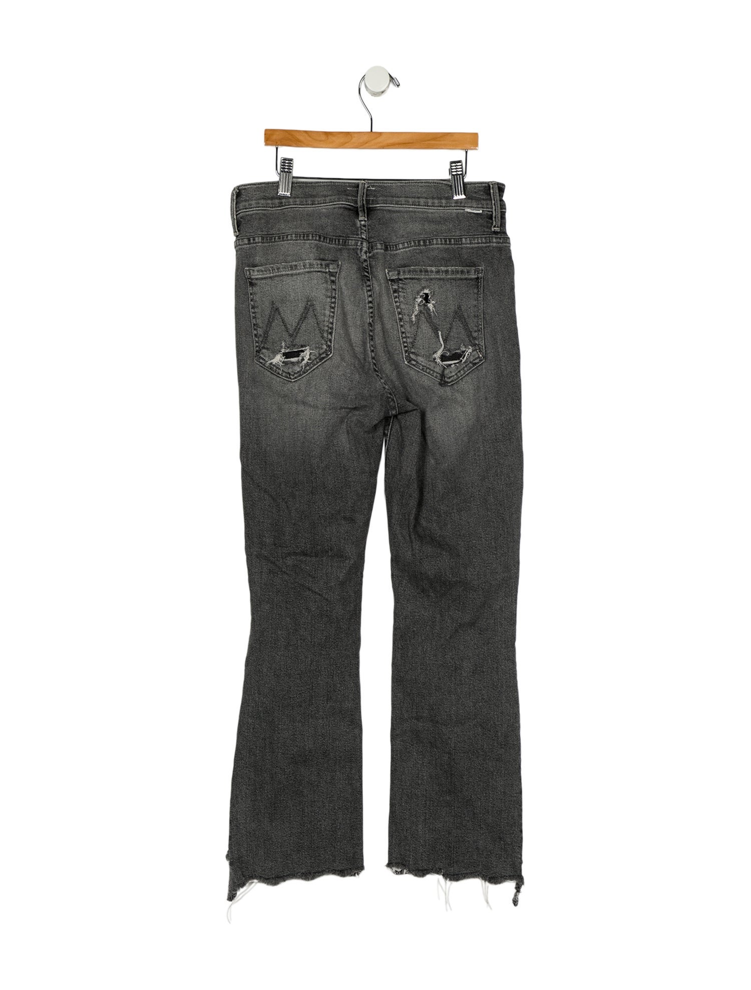 Mother High-Rise Straight Leg Jeans