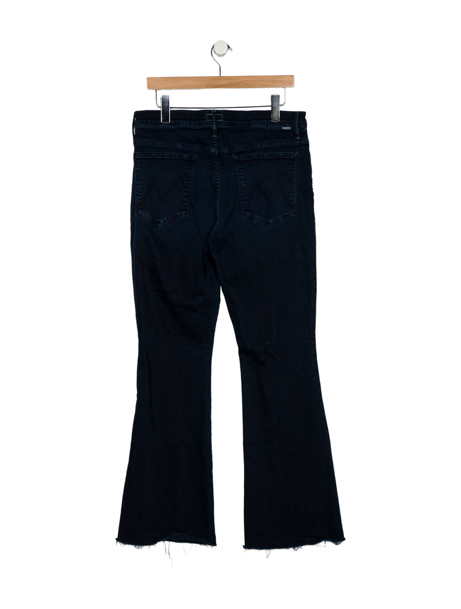 Mother Mid-Rise Wide Leg Jeans