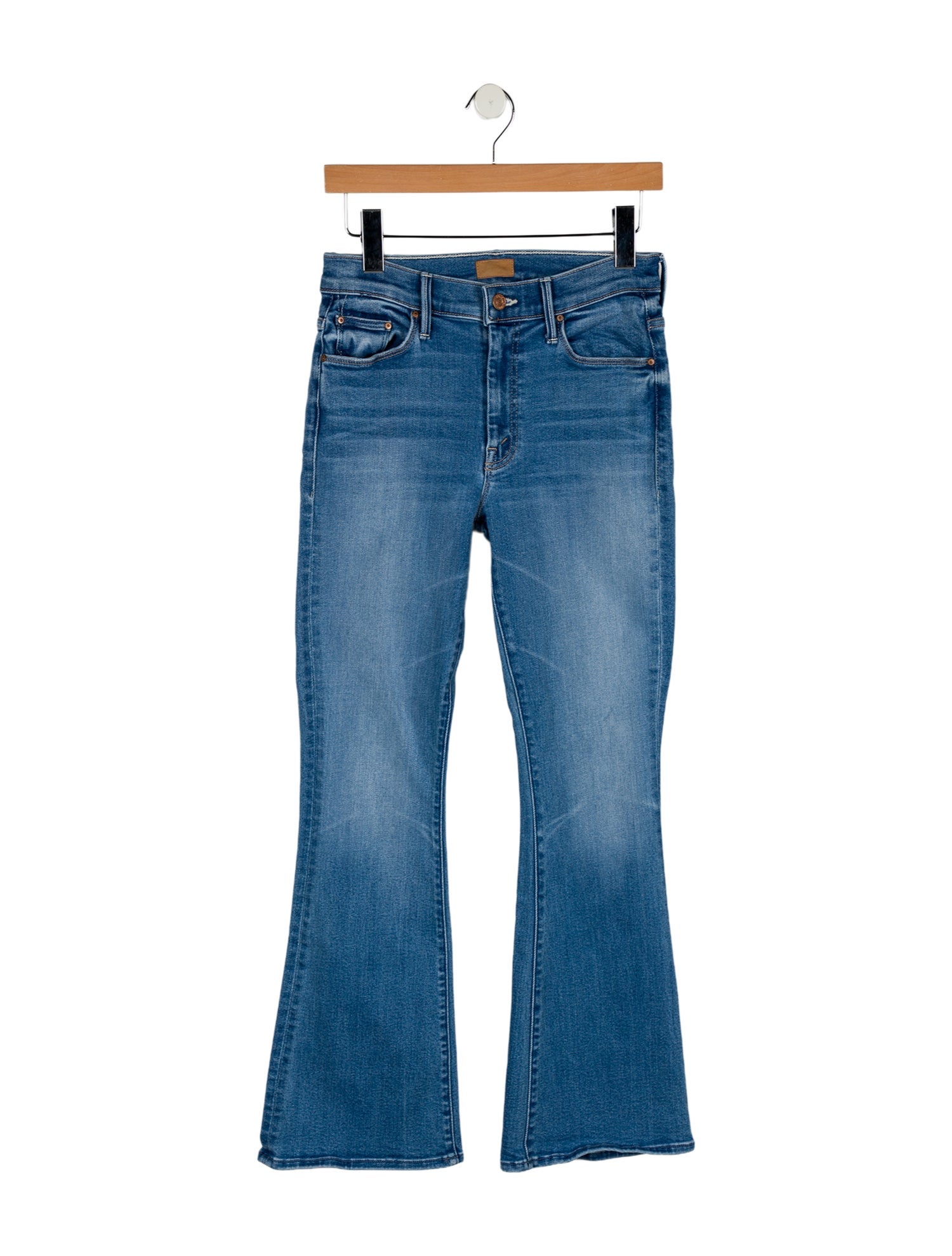 Mother High-Rise Wide Leg Jeans