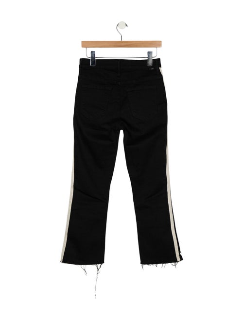 Mother Mid-Rise Straight Leg Jeans