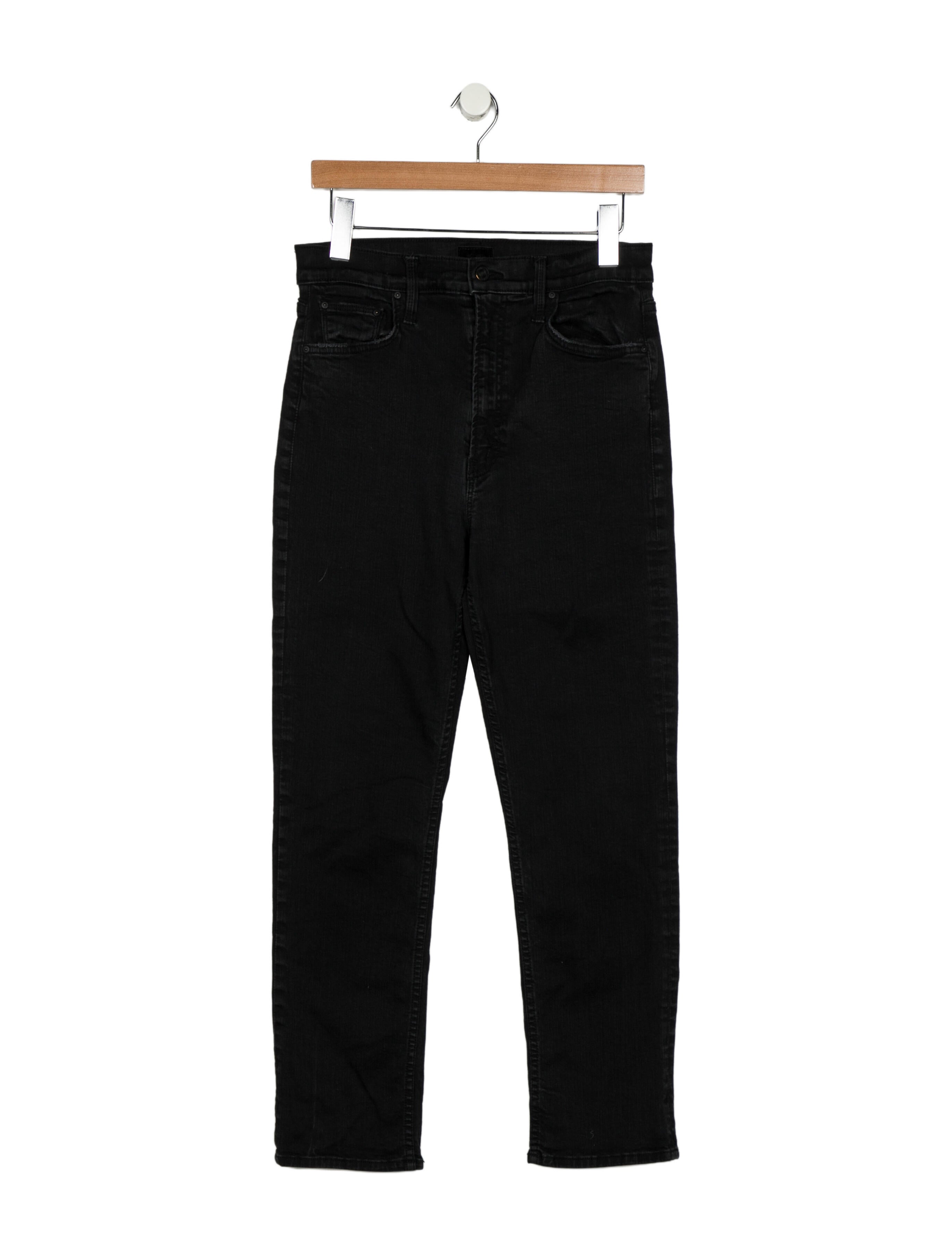 Mother High-Rise Straight Leg Jeans