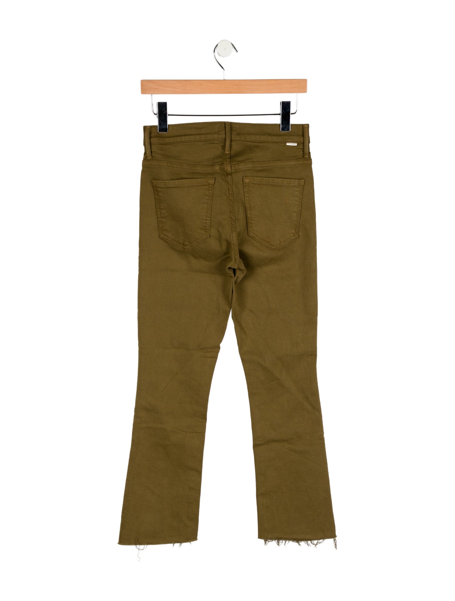 Mother Mid-Rise Straight Leg Jeans