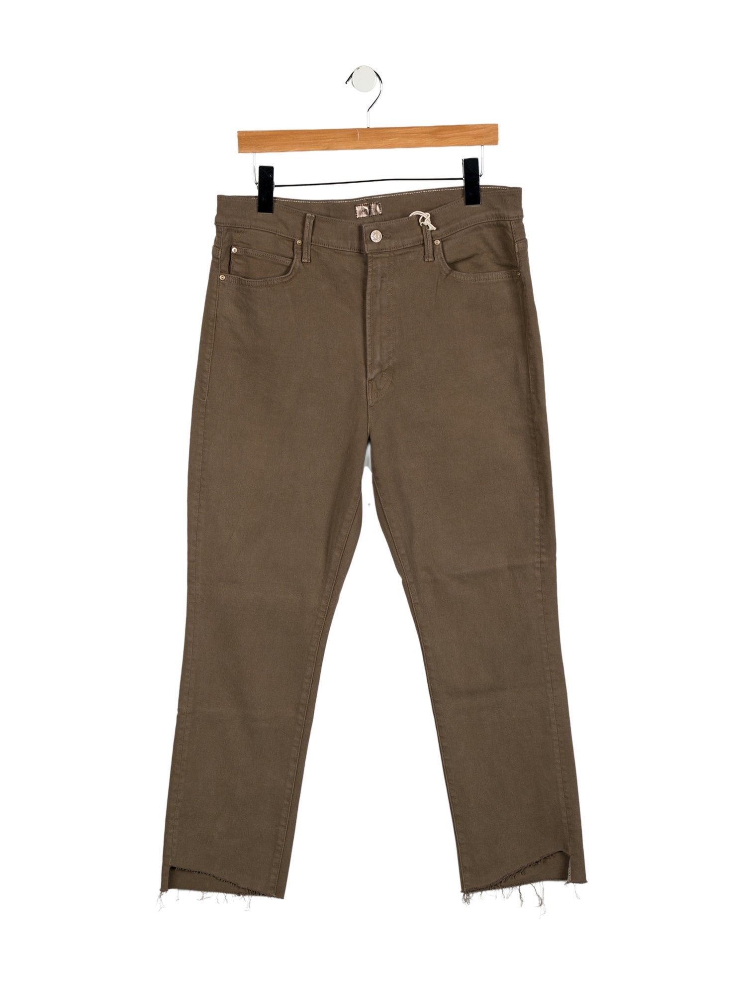 Mother High-Rise Straight Leg Jeans