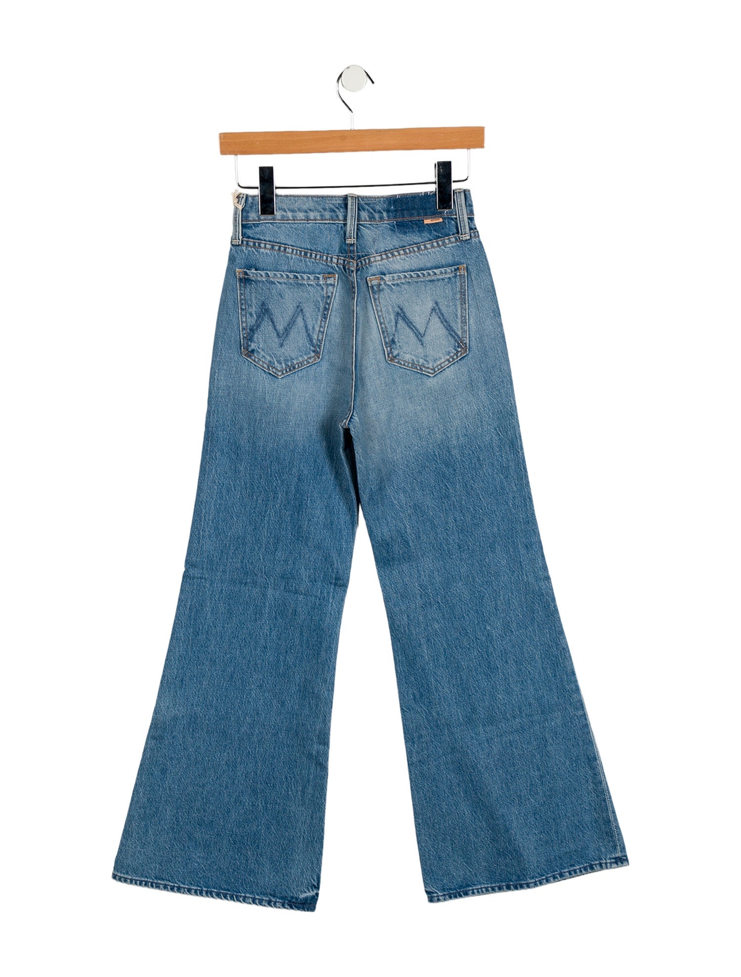 Mother Mid-Rise Wide Leg Jeans w/ Tags