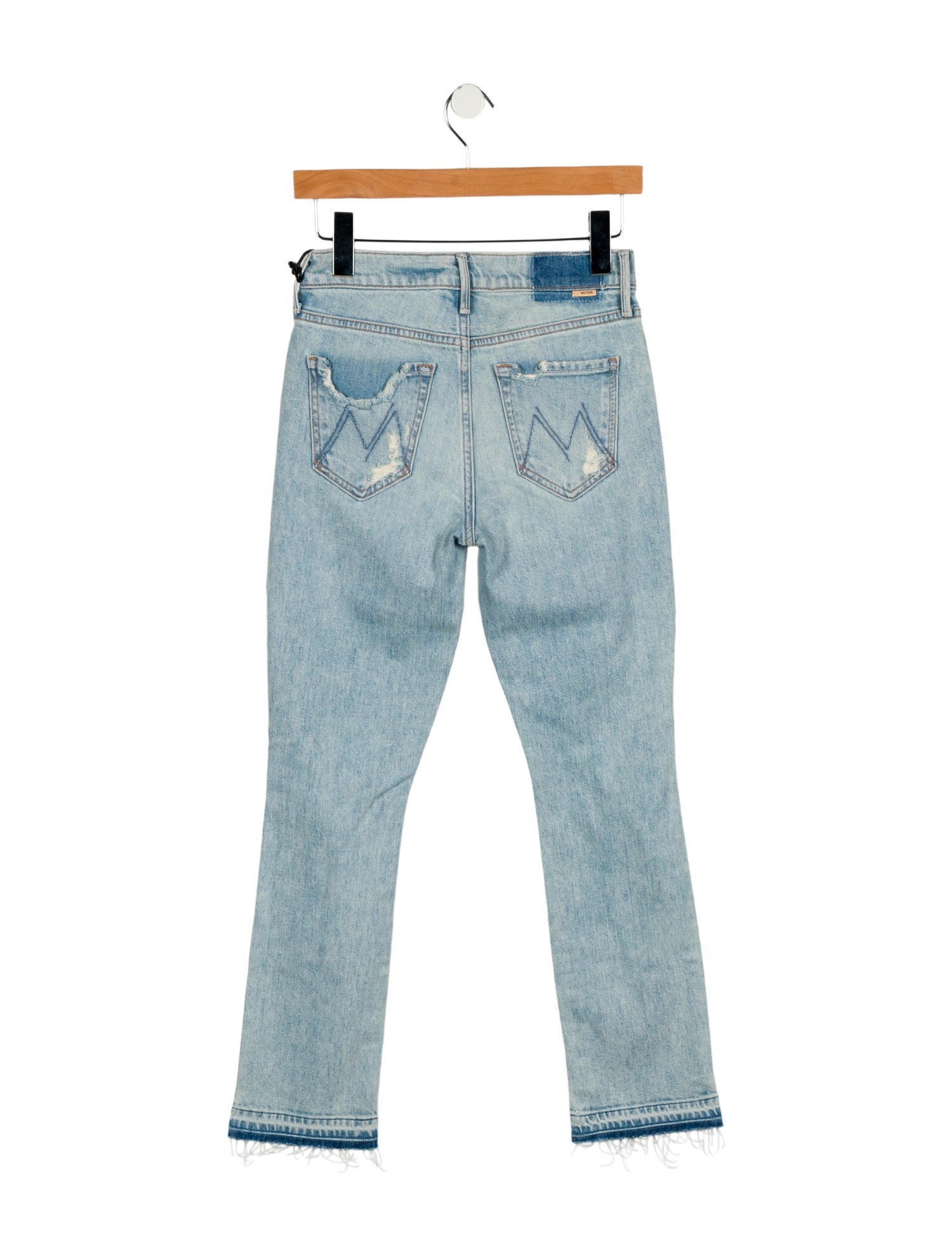 Mother Mid-Rise Straight Leg Jeans w/ Tags
