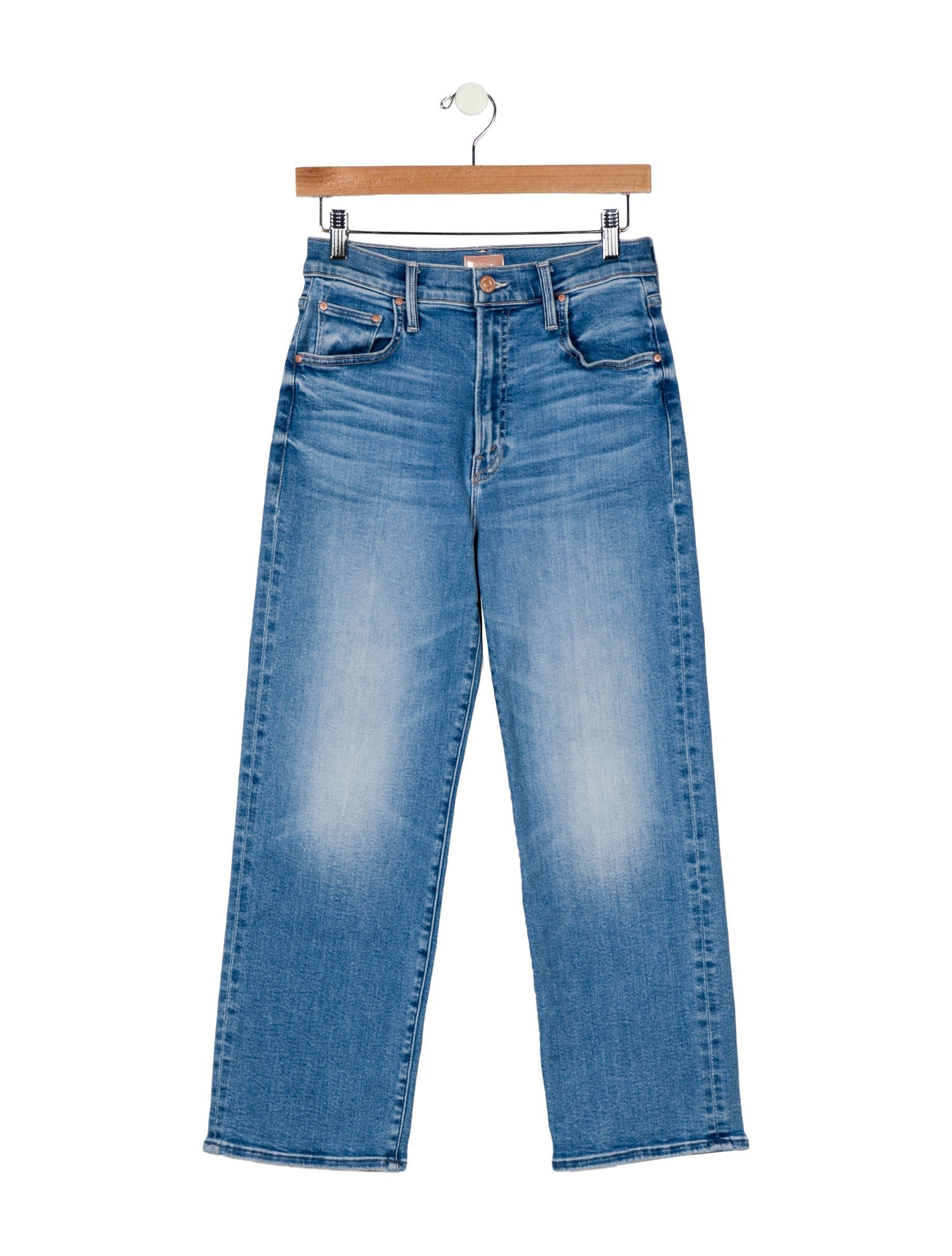 Mother High-Rise Wide Leg Jeans