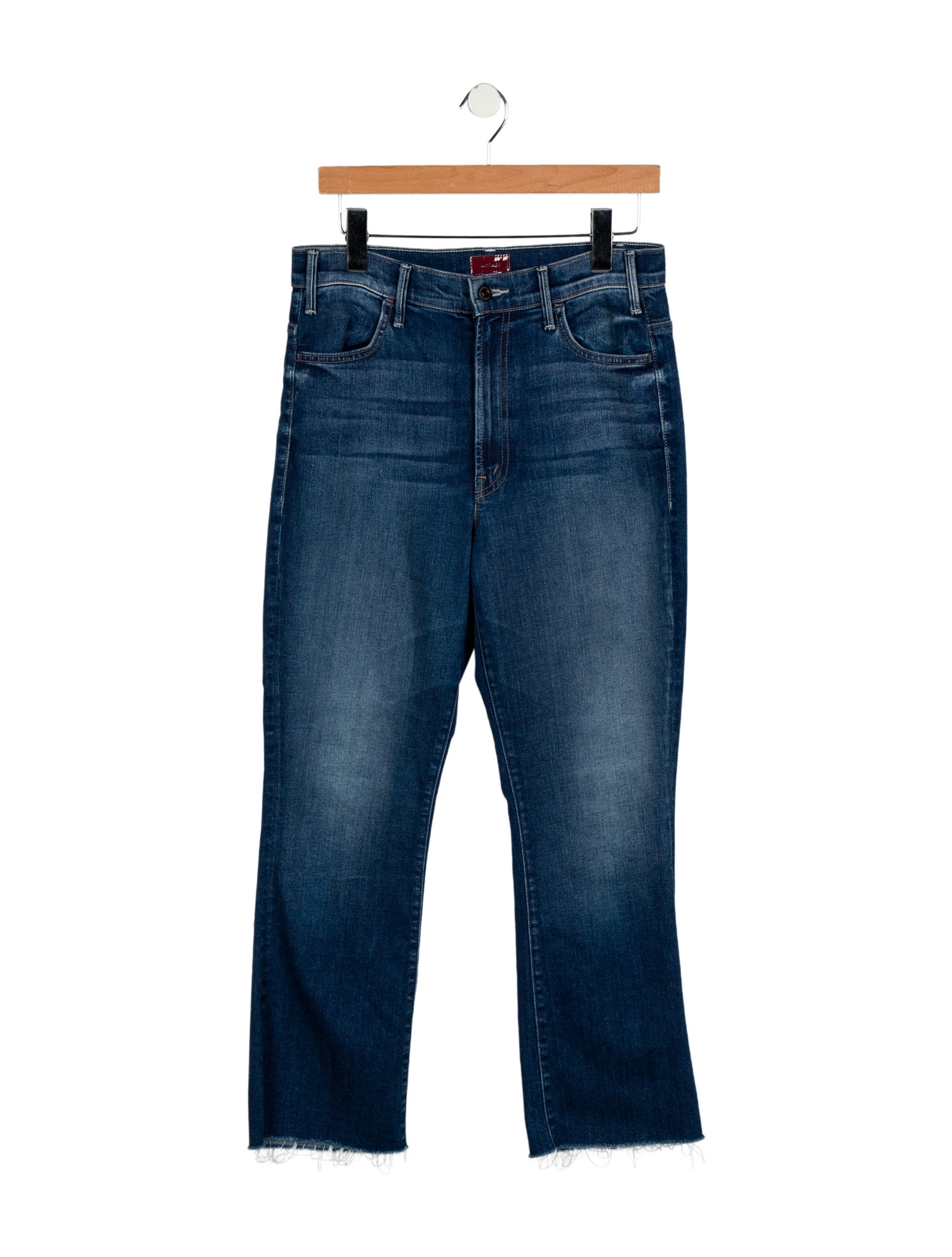 Mother High-Rise Straight Leg Jeans