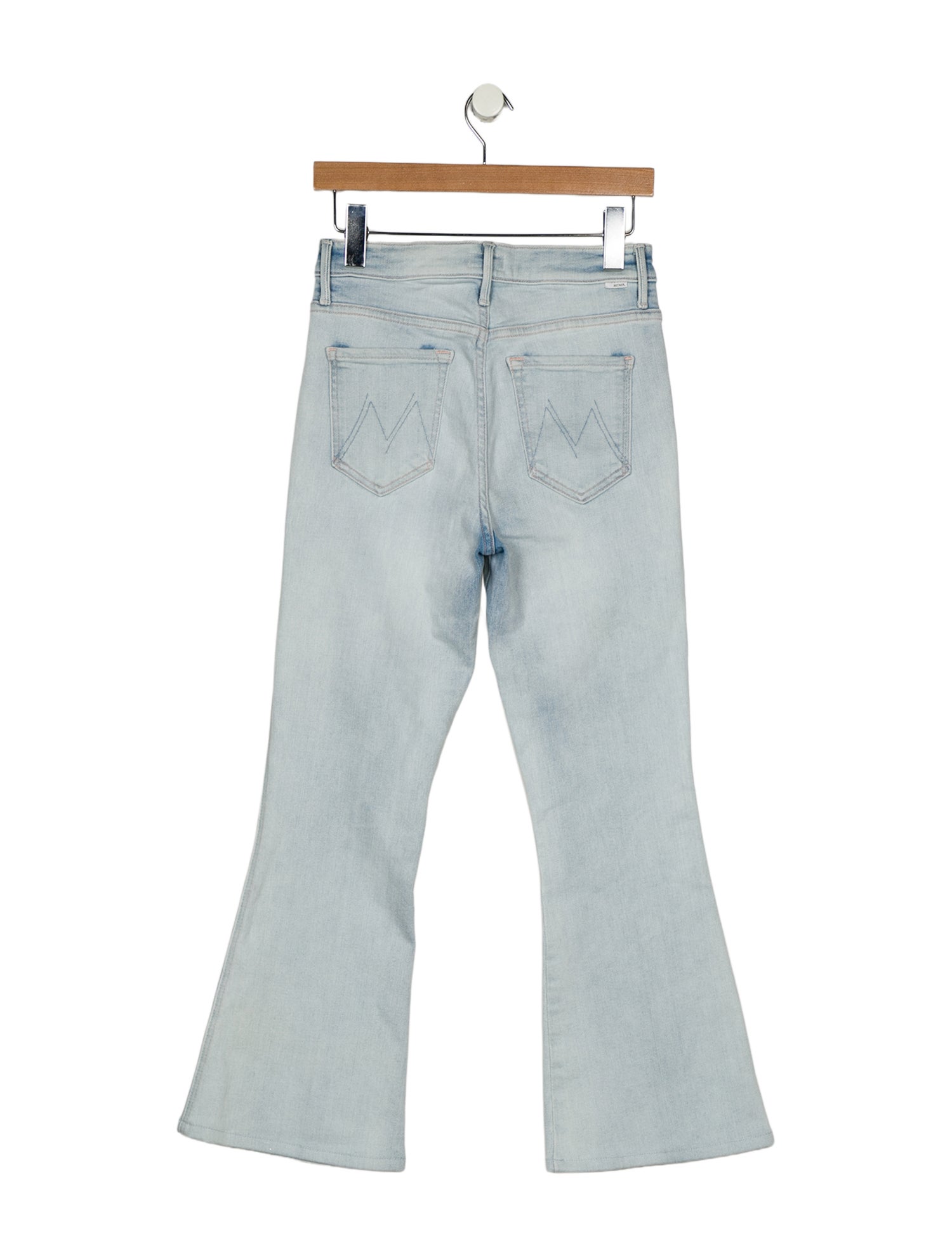 Mother The Super Cruiser Double Heel Wide Leg Jeans