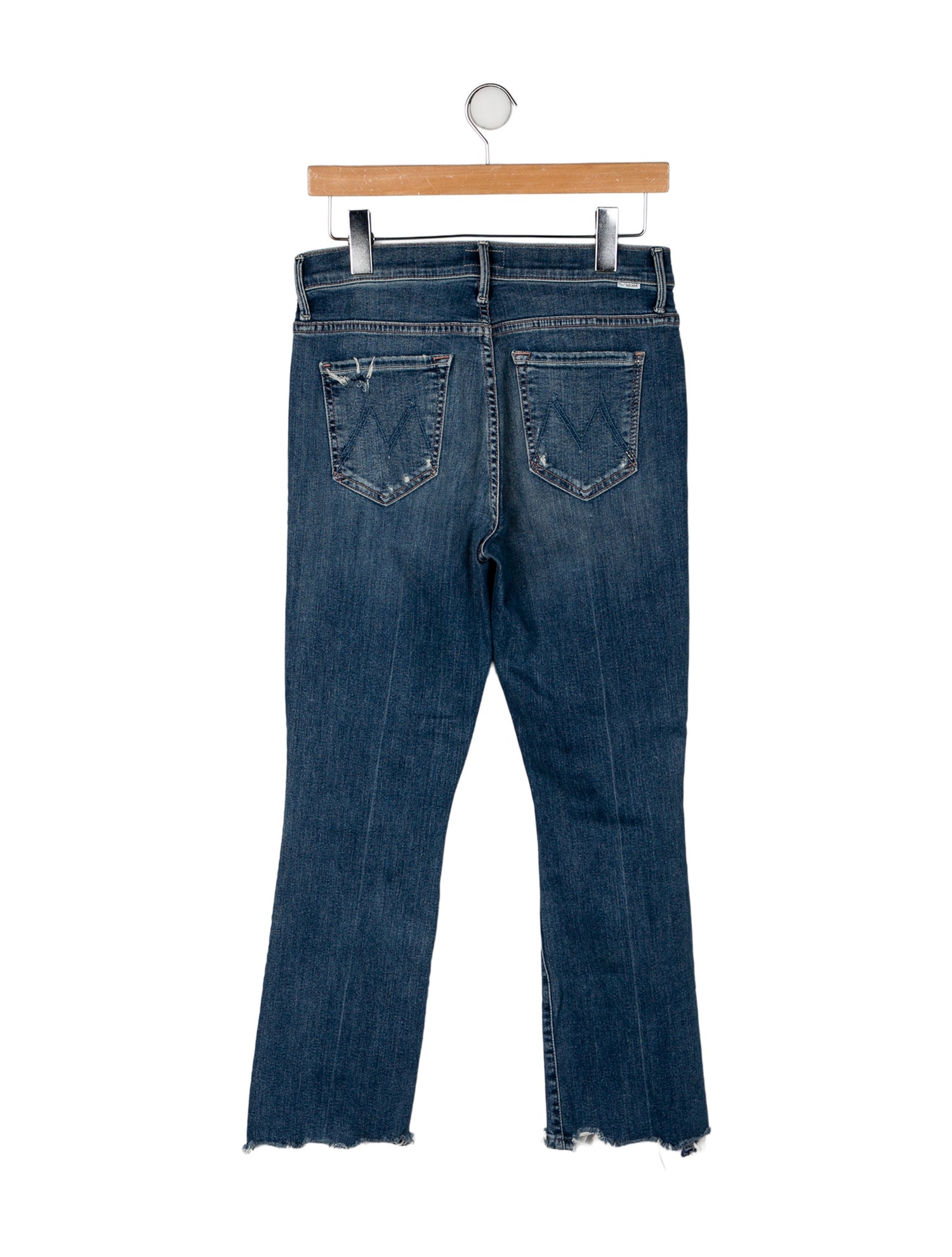Mother High-Rise Straight Leg Jeans
