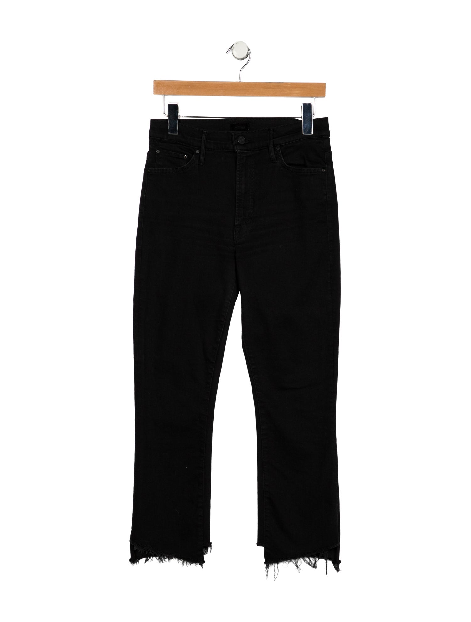 Mother Mid-Rise Straight Leg Jeans