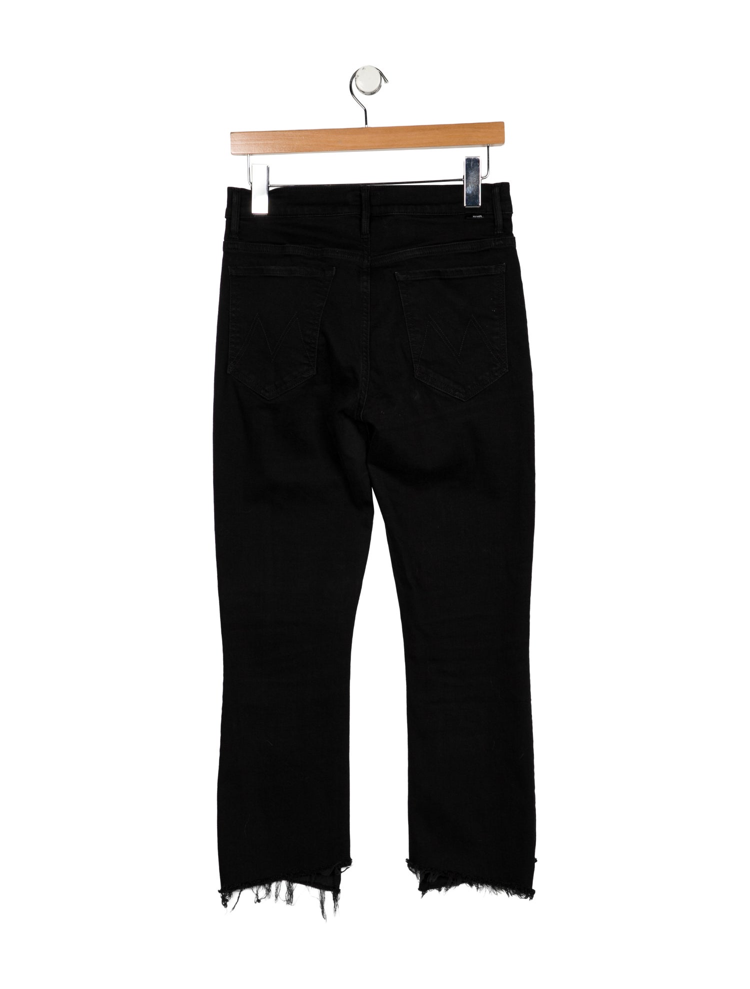 Mother Mid-Rise Straight Leg Jeans
