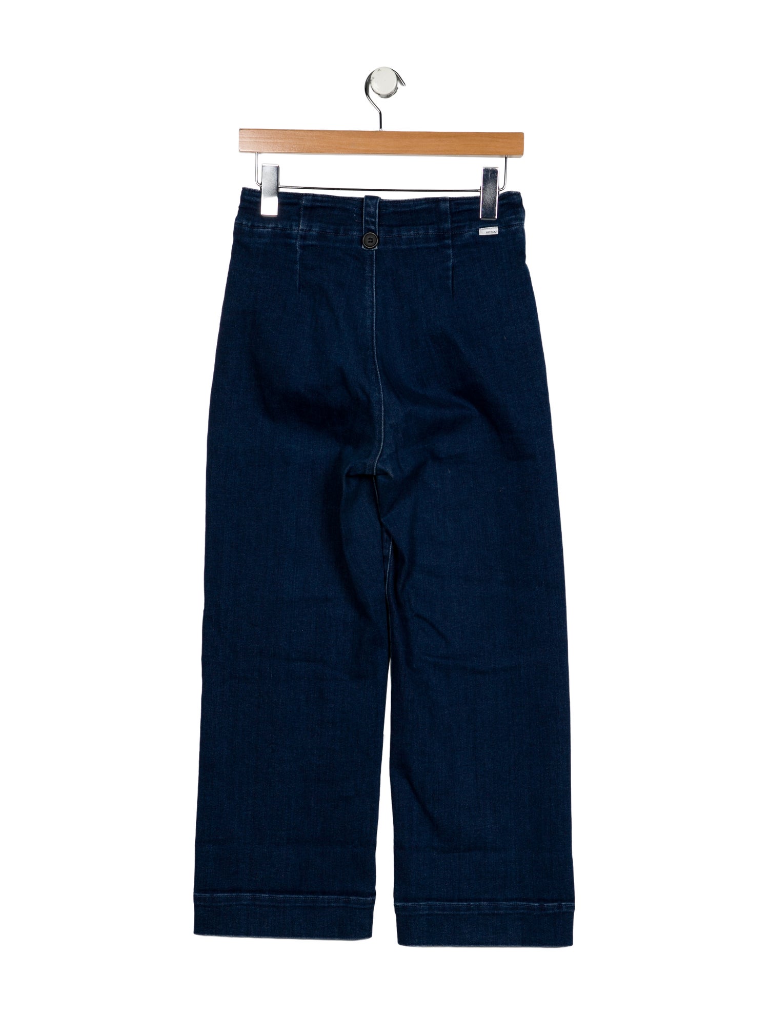 Mother High-Rise Wide Leg Jeans