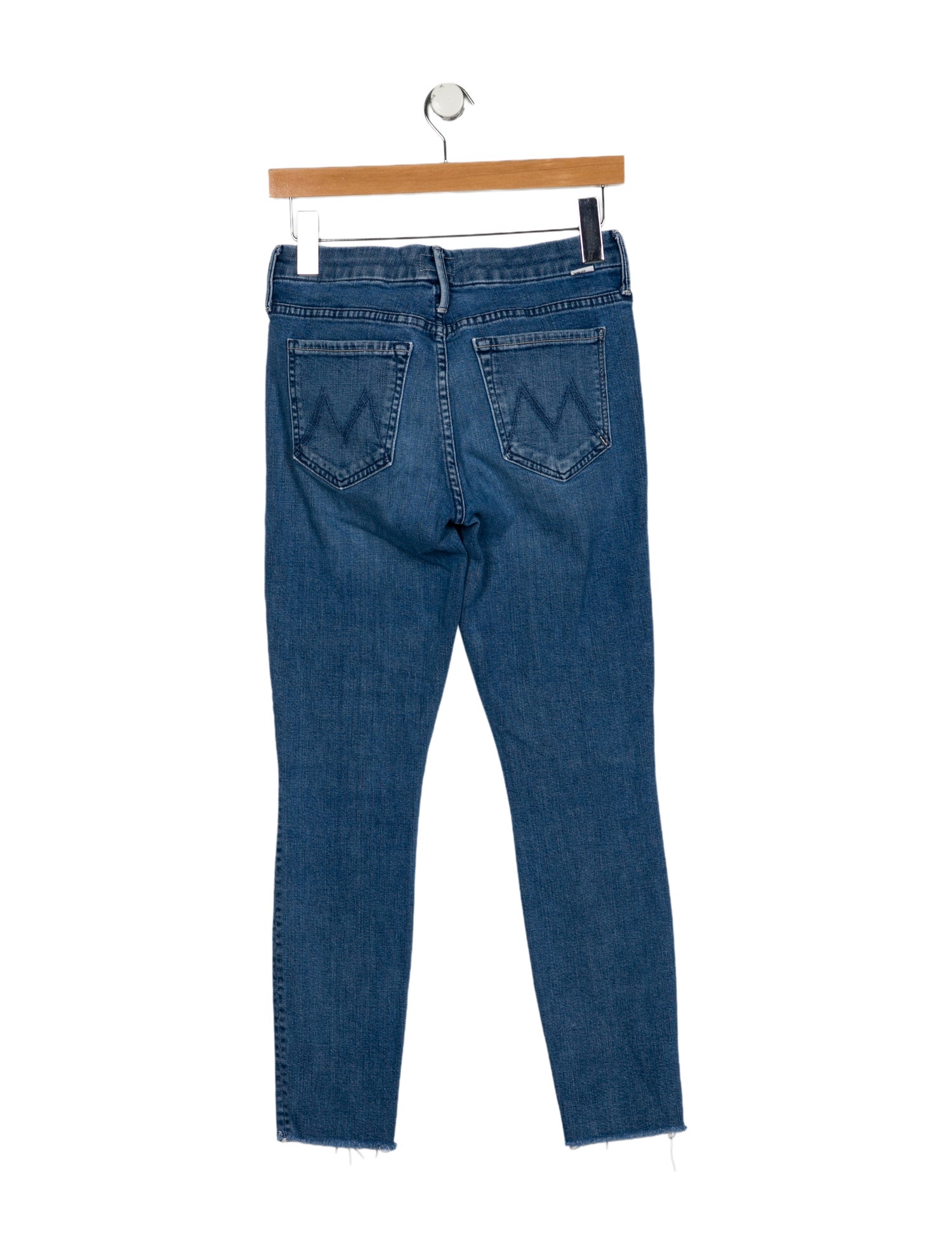 Mother Mid-Rise Skinny Leg Jeans