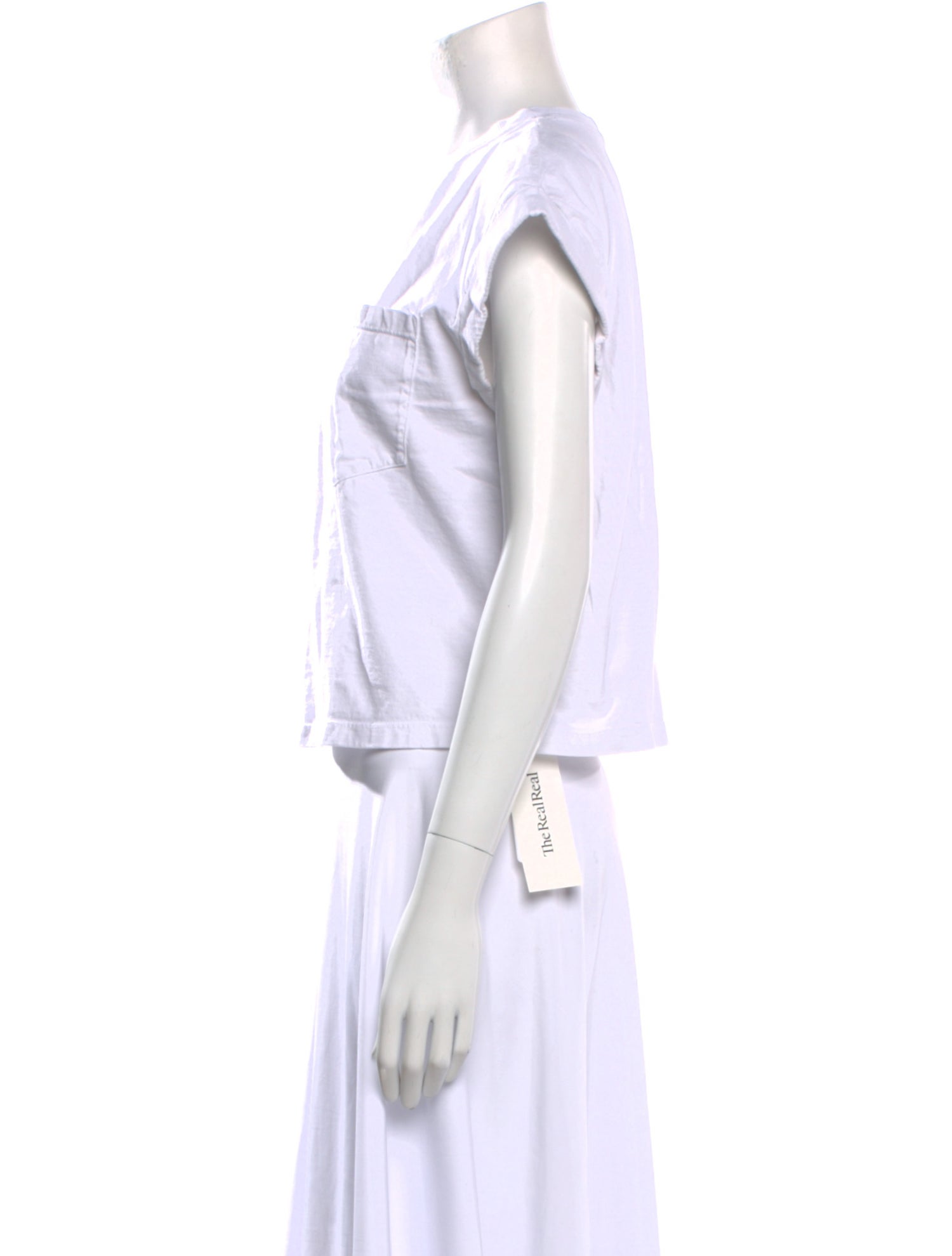 Mother Bateau Neckline Short Sleeve T-Shirt