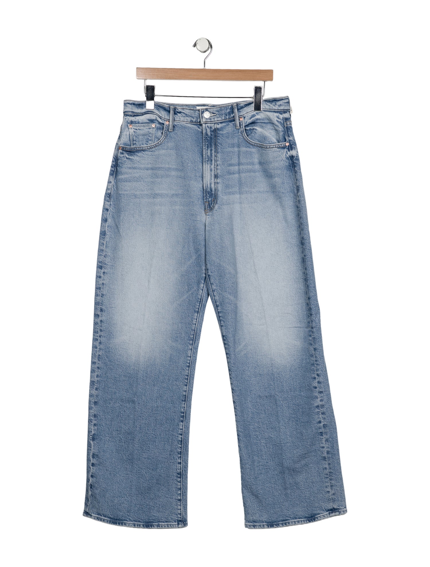Mother High-Rise Wide Leg Jeans w/ Tags