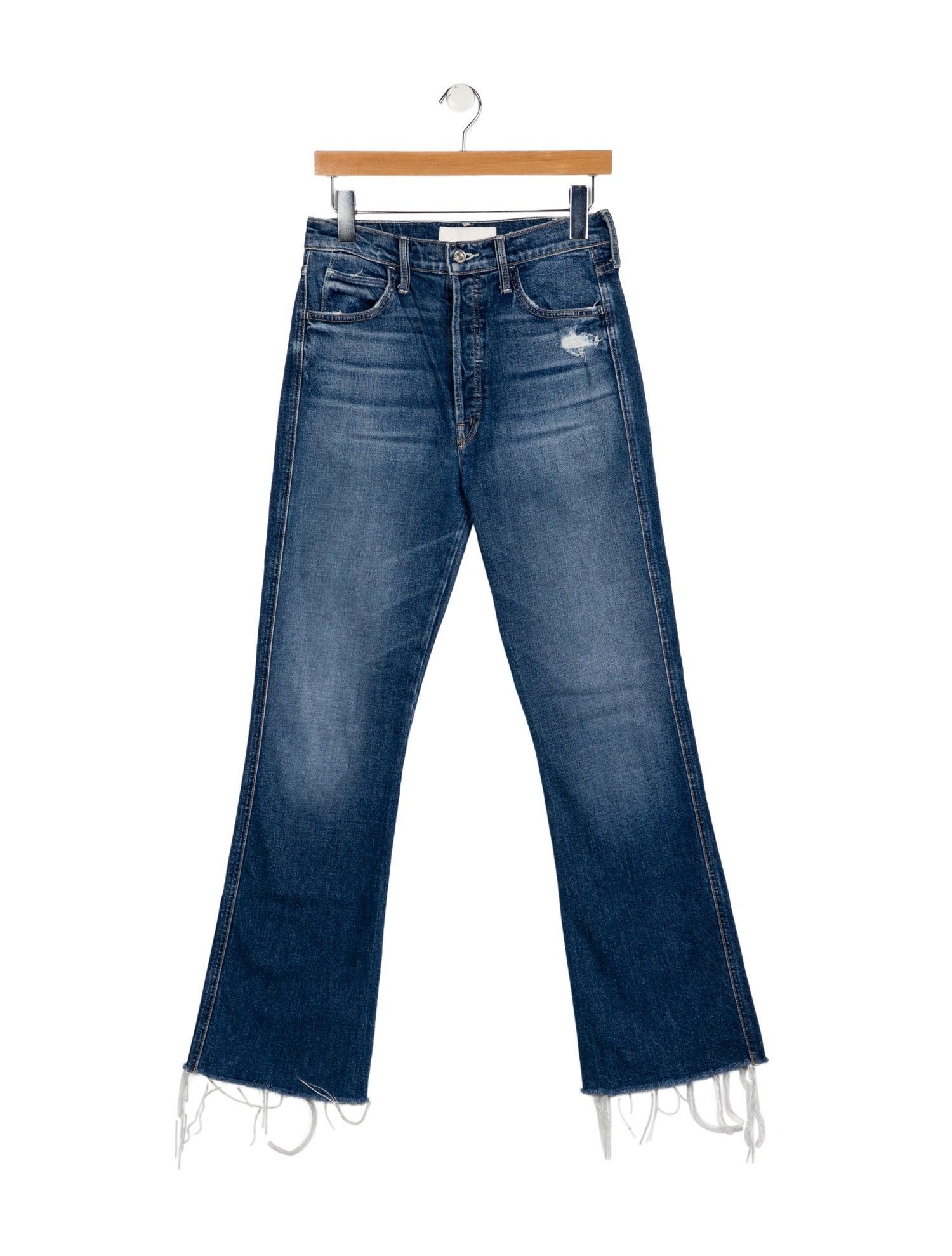 Mother High-Rise Wide Leg Jeans