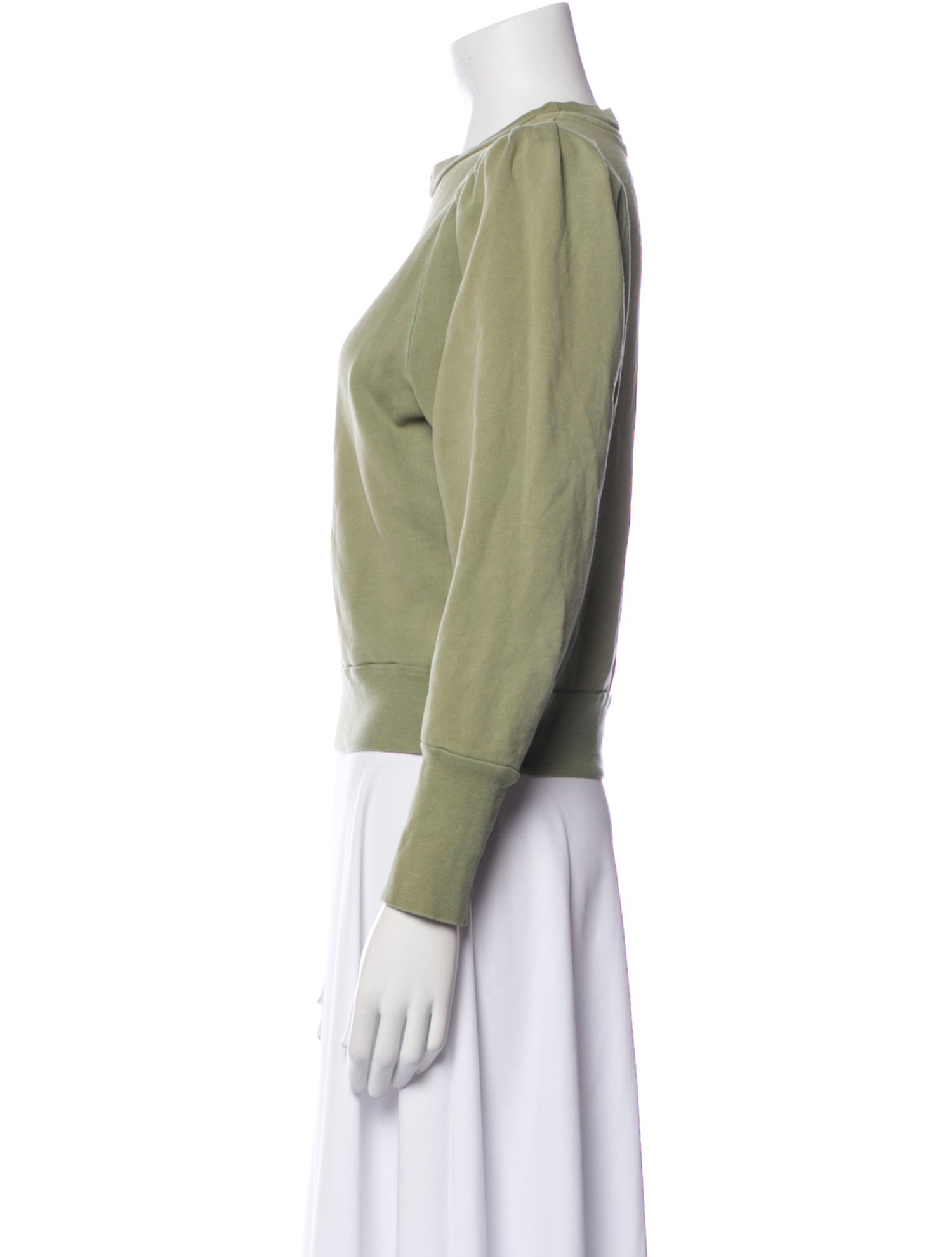 Mother Bateau Neckline Long Sleeve Sweatshirt