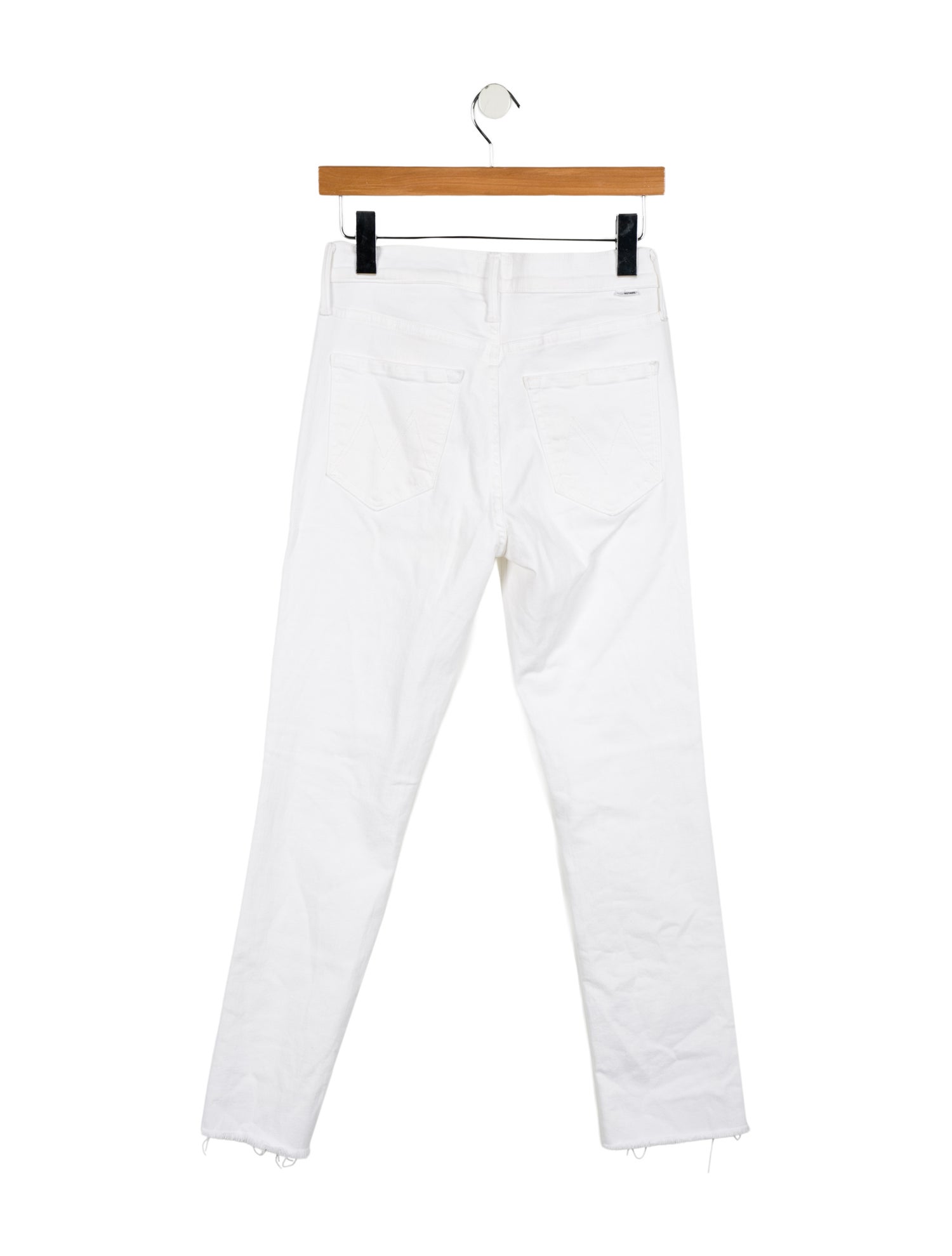 Mother Mid-Rise Straight Leg Jeans