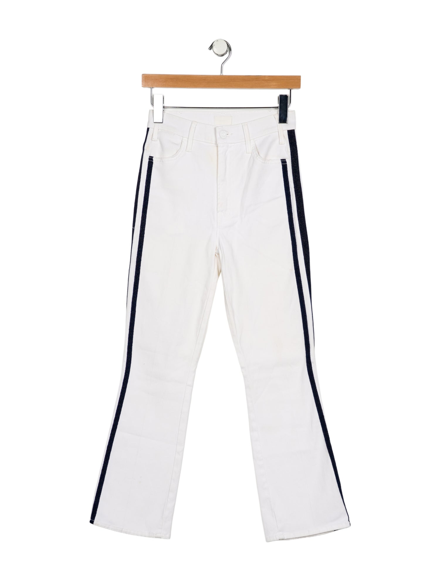 Mother Mid-Rise Straight Leg Jeans