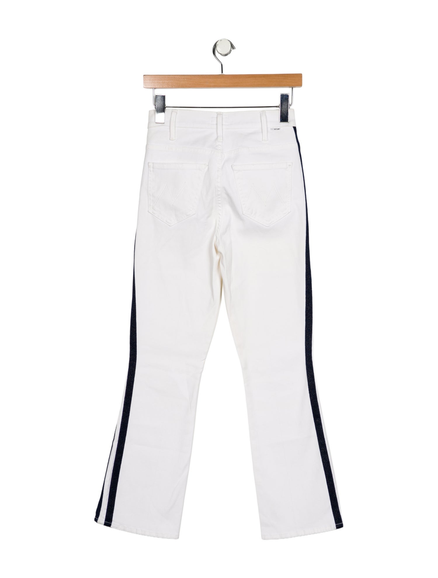 Mother Mid-Rise Straight Leg Jeans