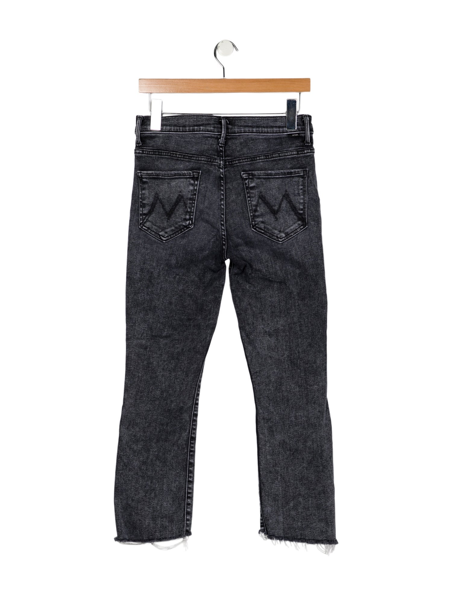 Mother Mid-Rise Straight Leg Jeans