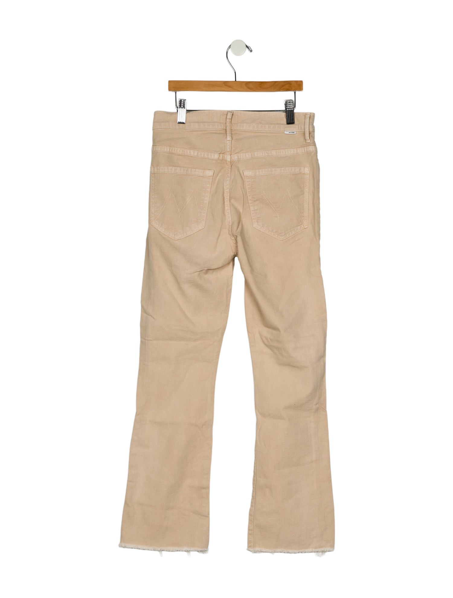 Mother Mid-Rise Straight Leg Jeans