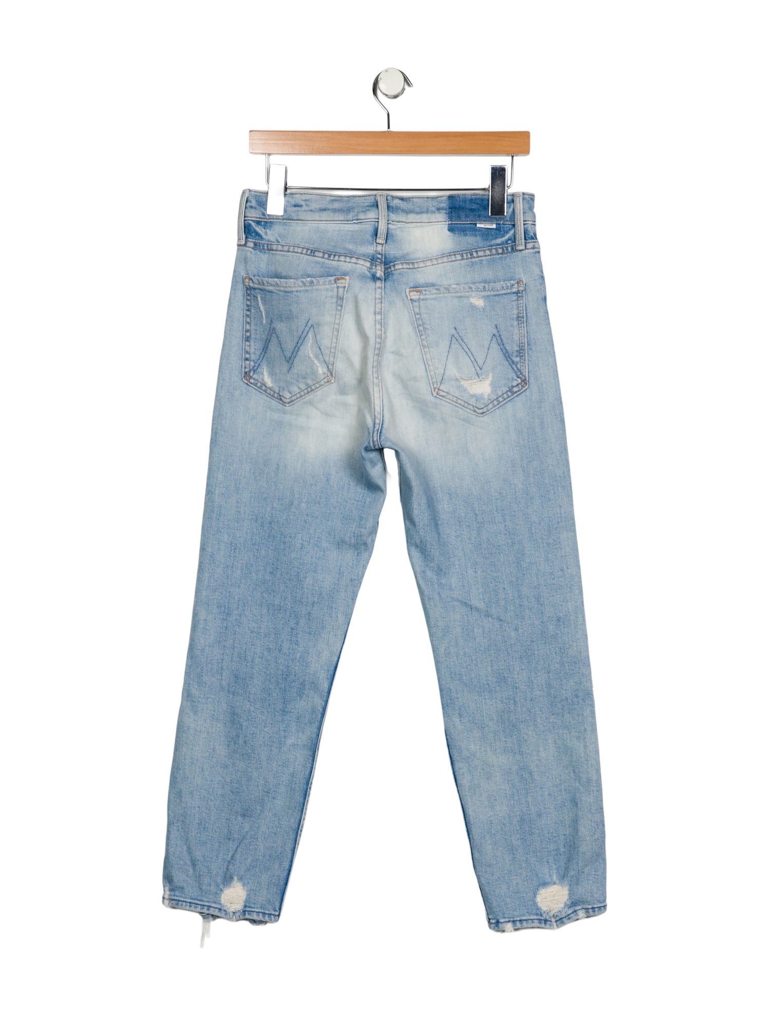 Mother High-Rise Straight Leg Jeans