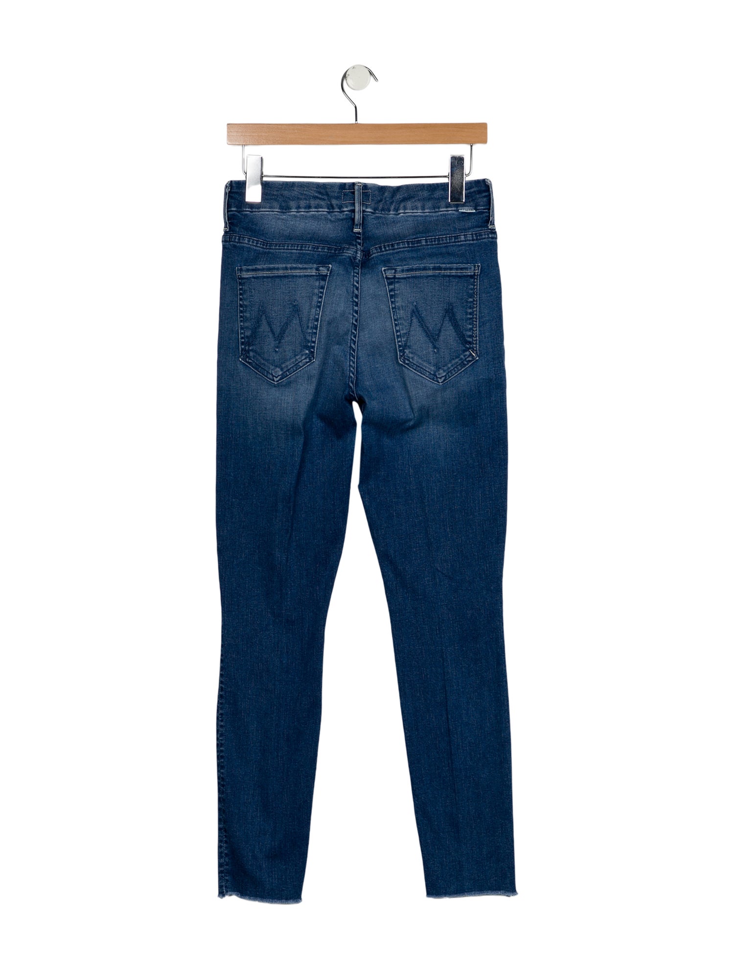 Mother Mid-Rise Skinny Leg Jeans