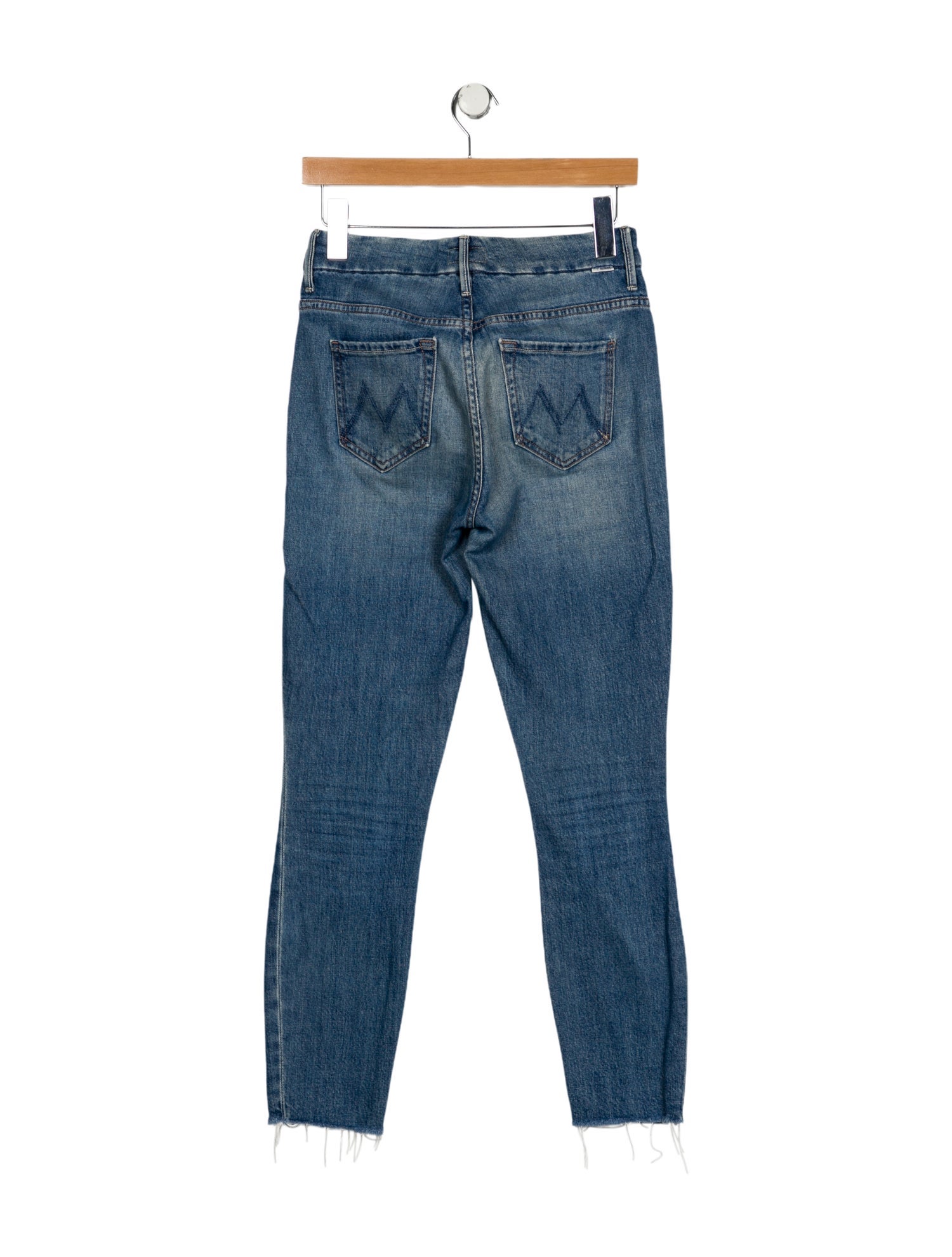 Mother Mid-Rise Skinny Leg Jeans