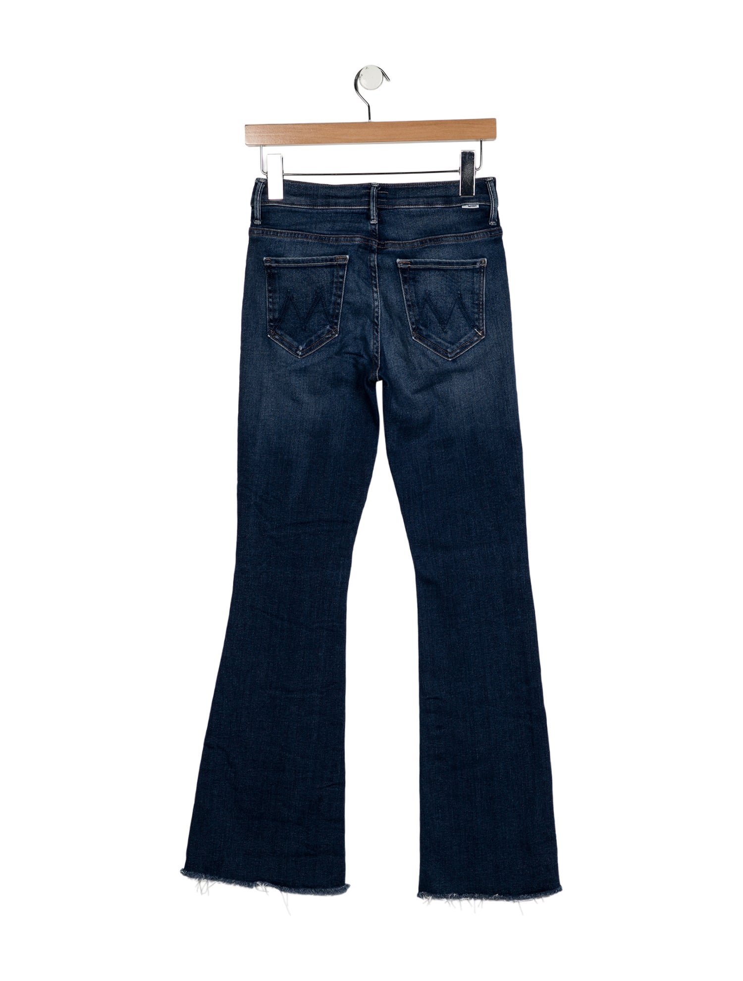 Mother Mid-Rise Wide Leg Jeans