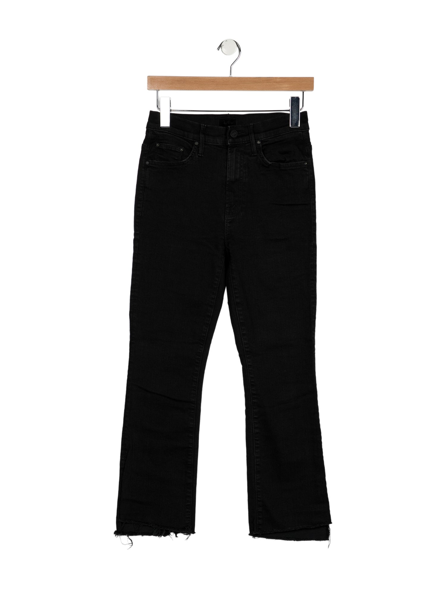 Mother Mid-Rise Straight Leg Jeans