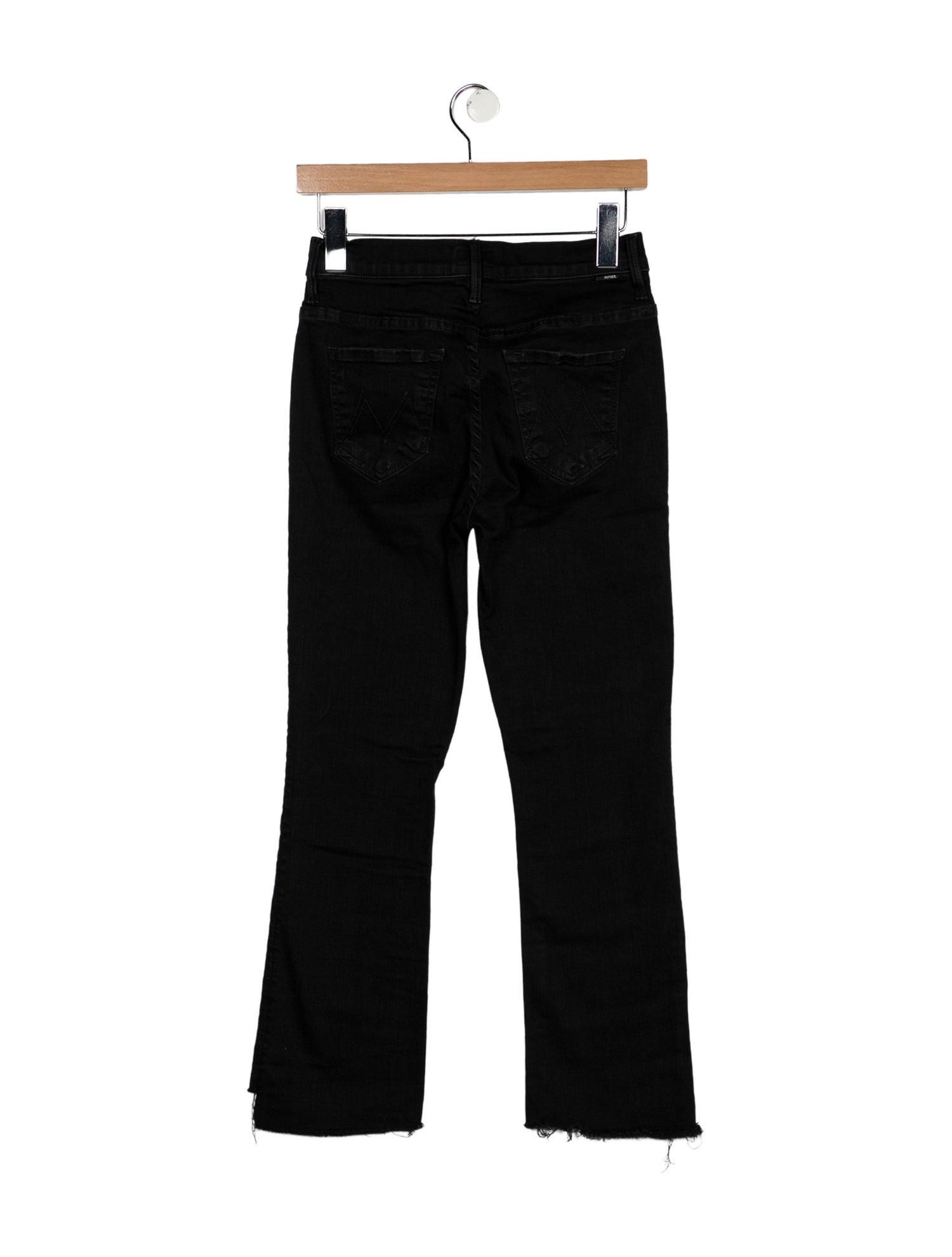Mother Mid-Rise Straight Leg Jeans