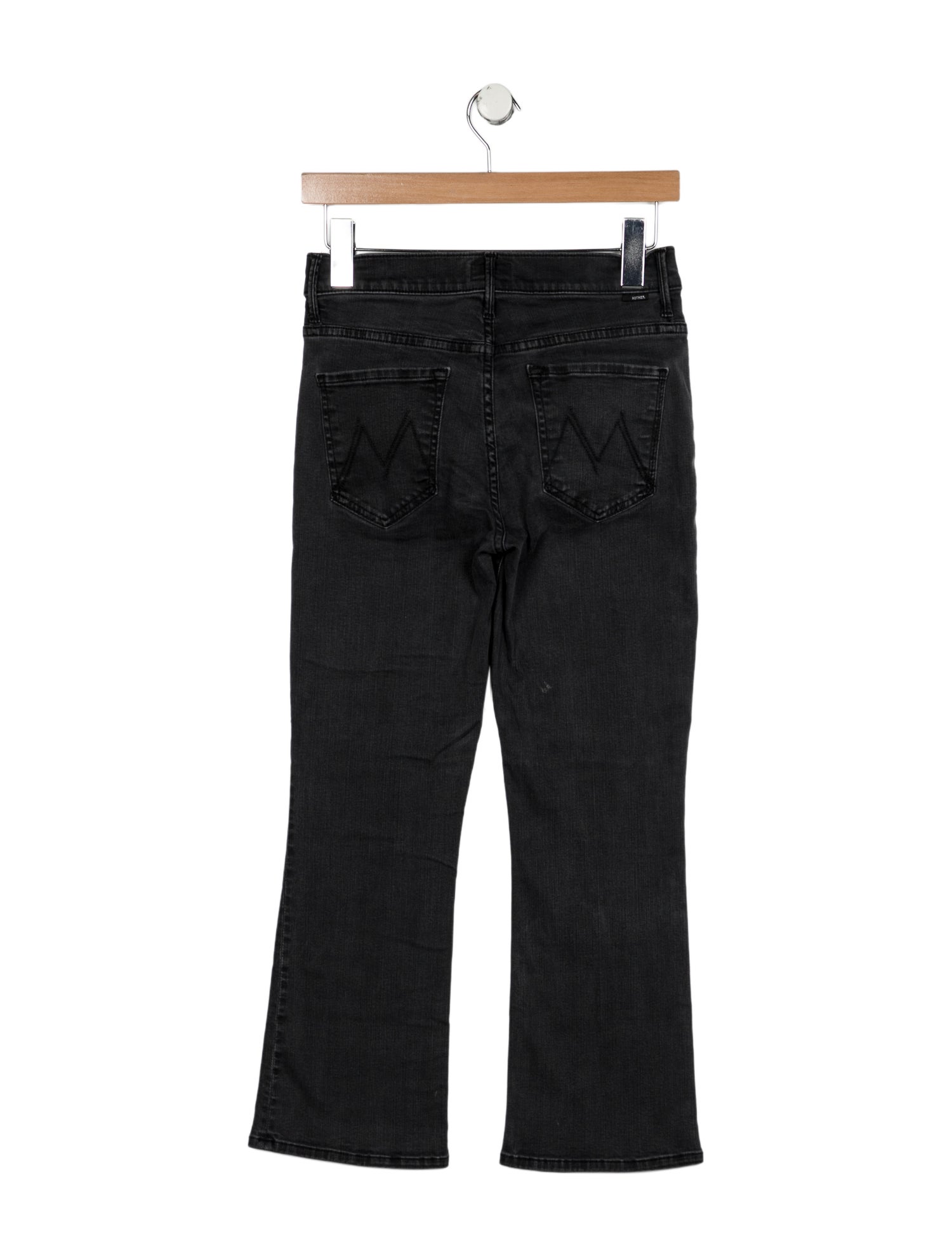 Mother Mid-Rise Straight Leg Jeans