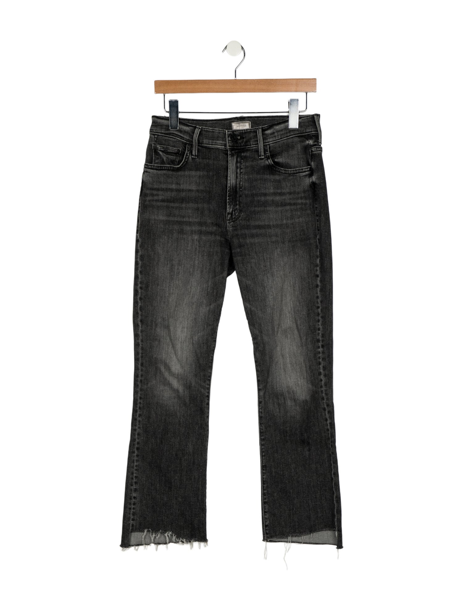 Mother Mid-Rise Straight Leg Jeans