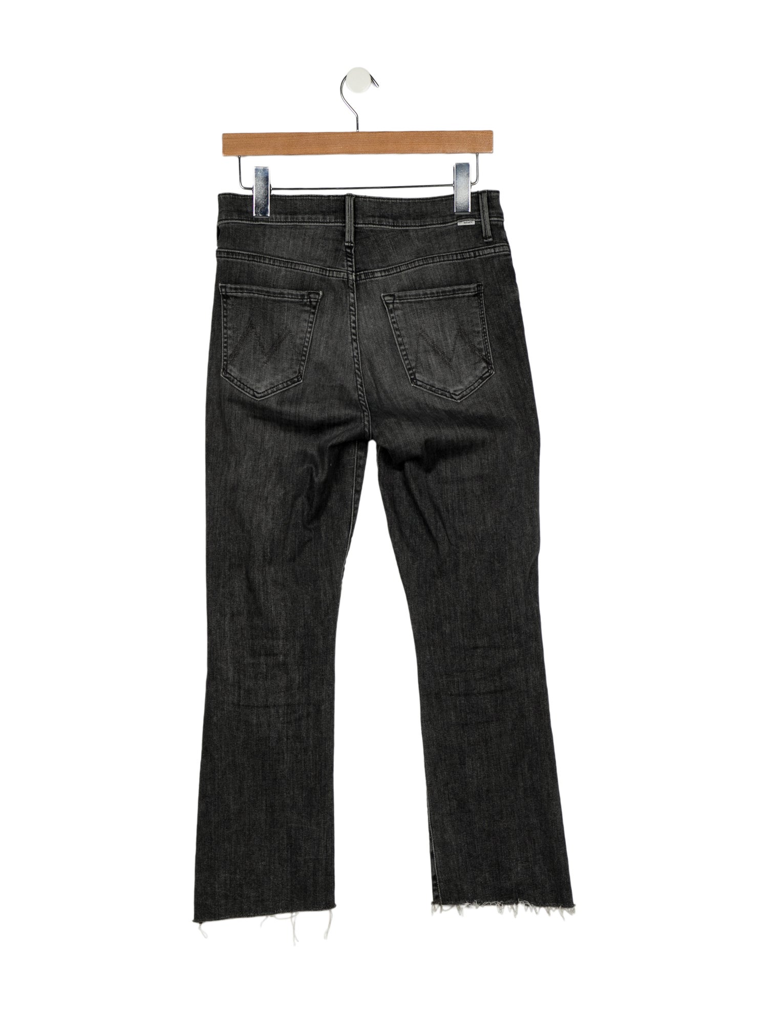 Mother Mid-Rise Straight Leg Jeans