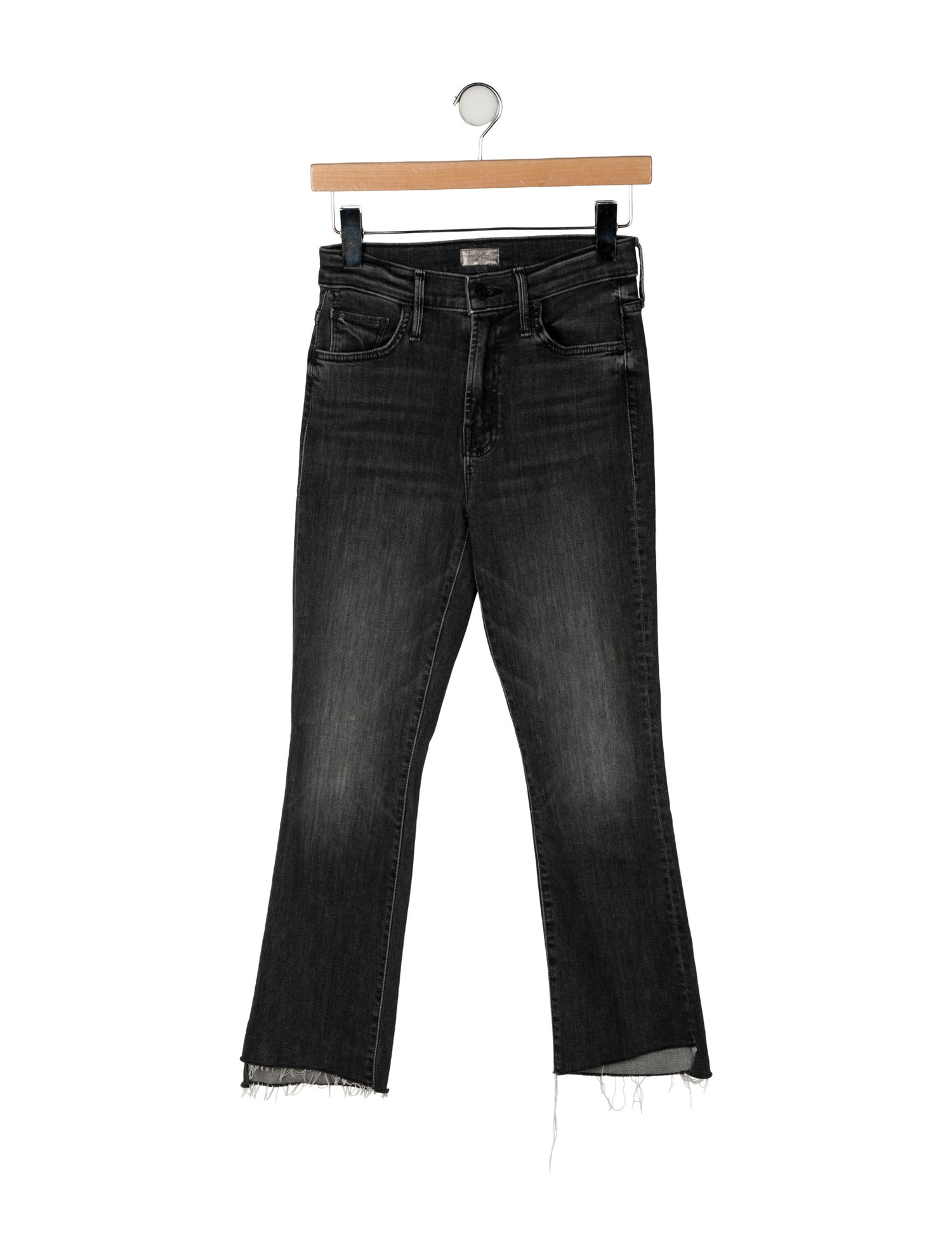 Mother Mid-Rise Straight Leg Jeans