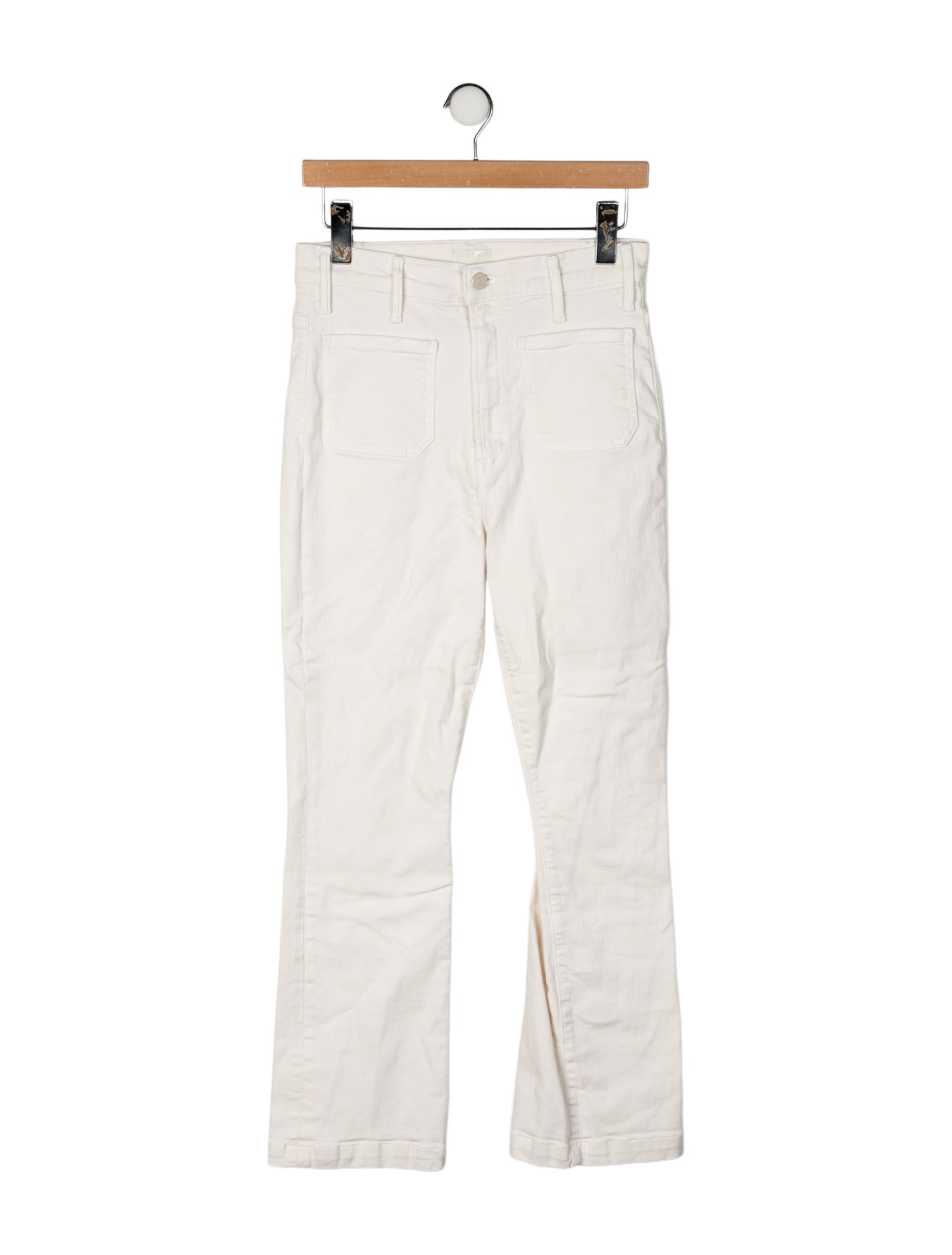 Mother High-Rise Straight Leg Jeans