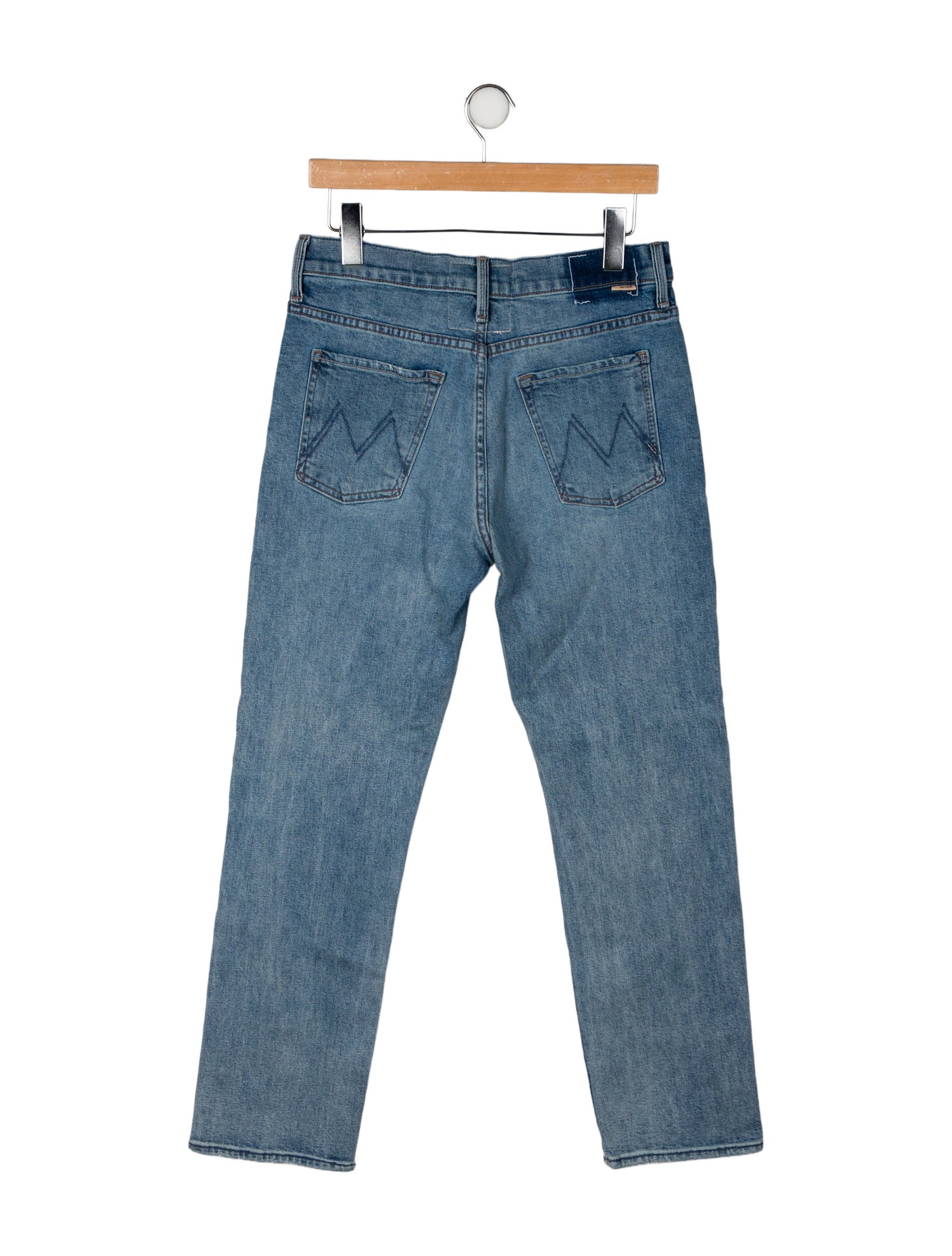 Mother High-Rise Straight Leg Jeans