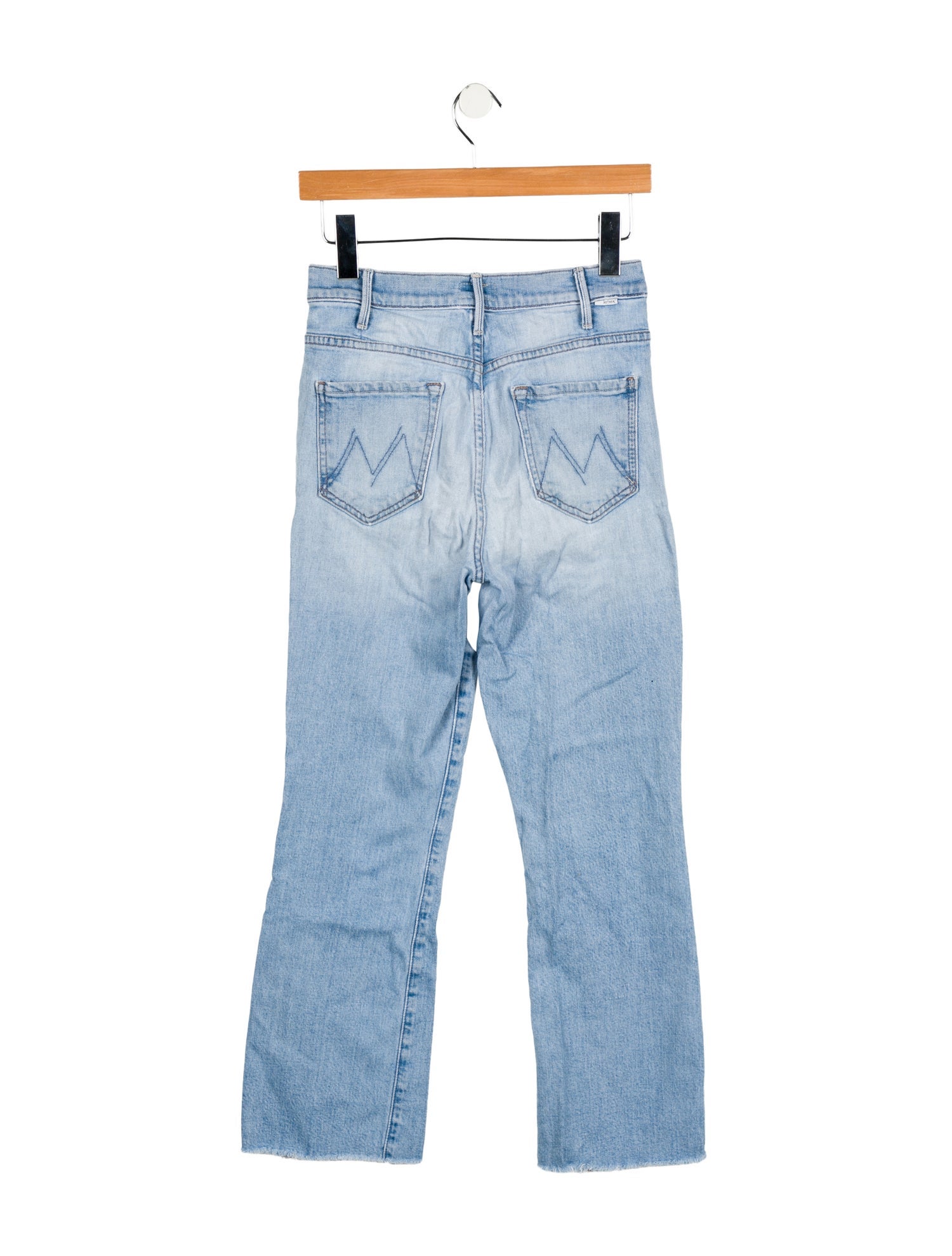 Mother High-Rise Straight Leg Jeans