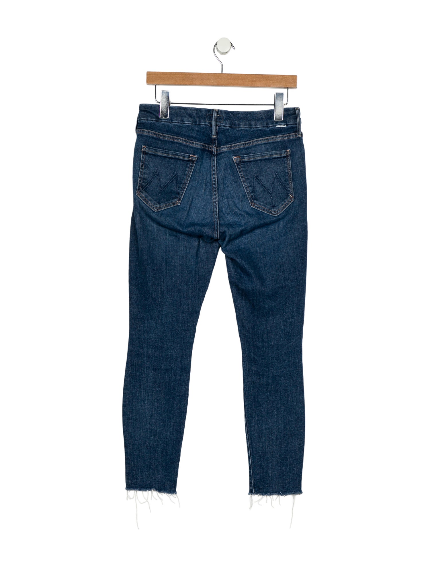 Mother Mid-Rise Skinny Leg Jeans