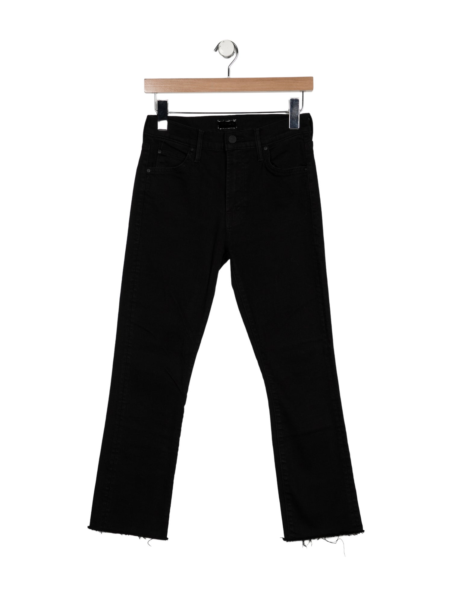 Mother Mid-Rise Straight Leg Jeans