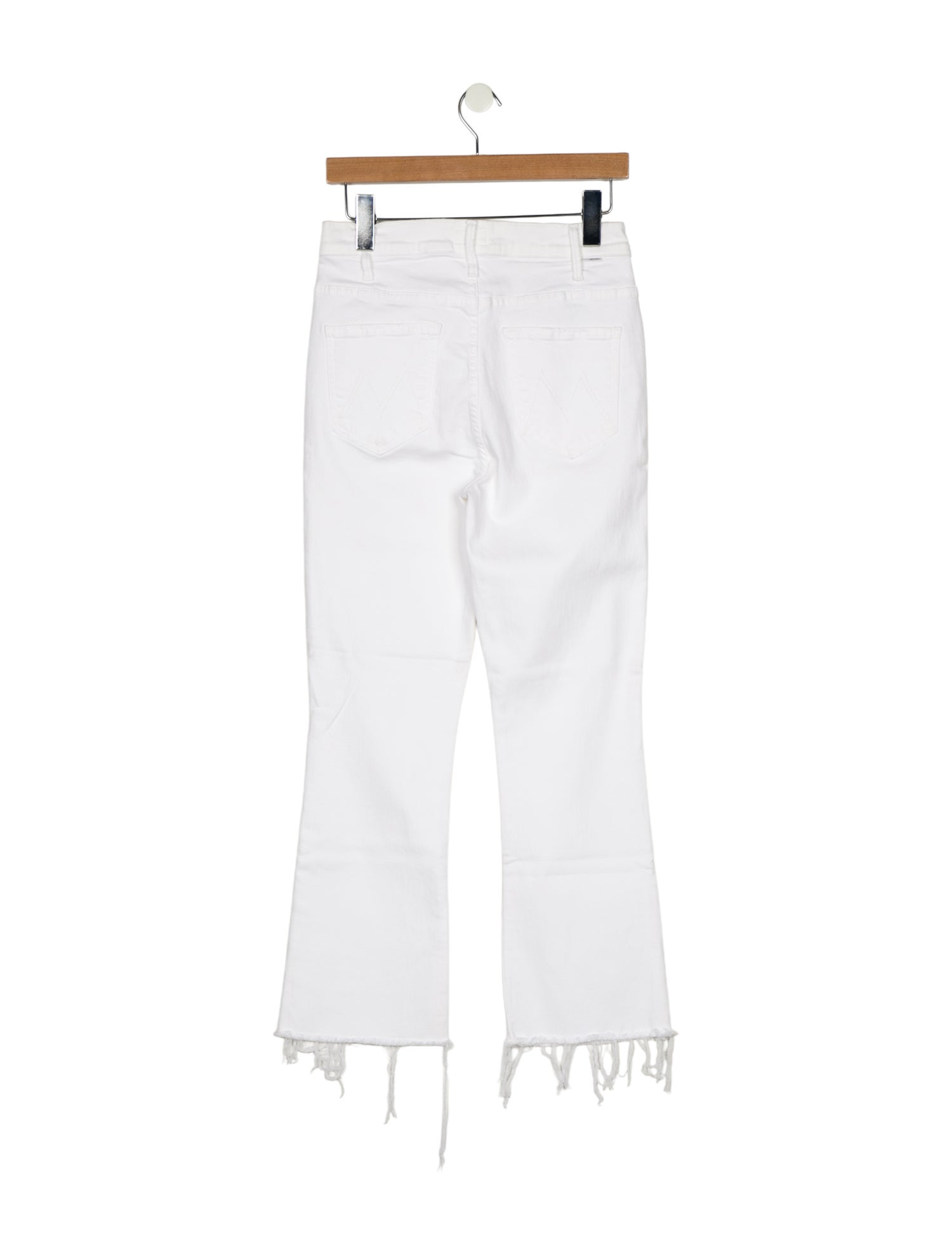 Mother Mid-Rise Wide Leg Jeans