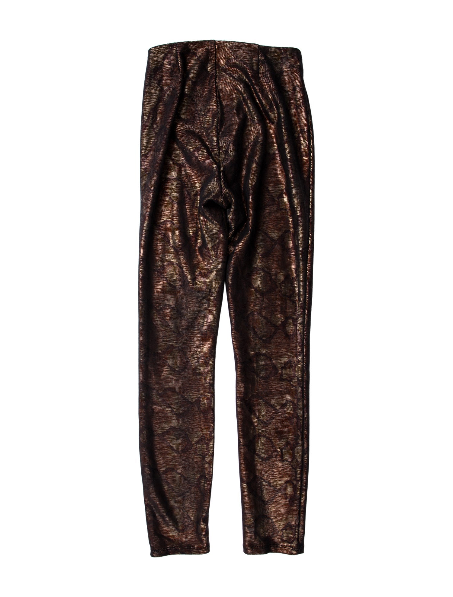 Mother Printed Skinny Leg Pants