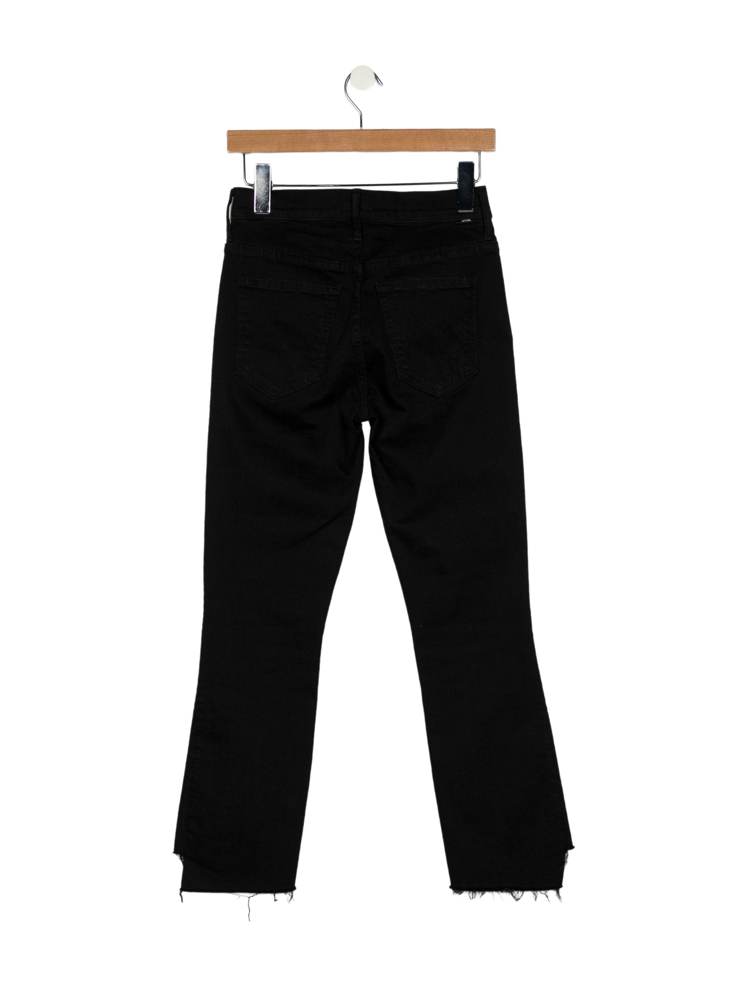 Mother Mid-Rise Straight Leg Jeans